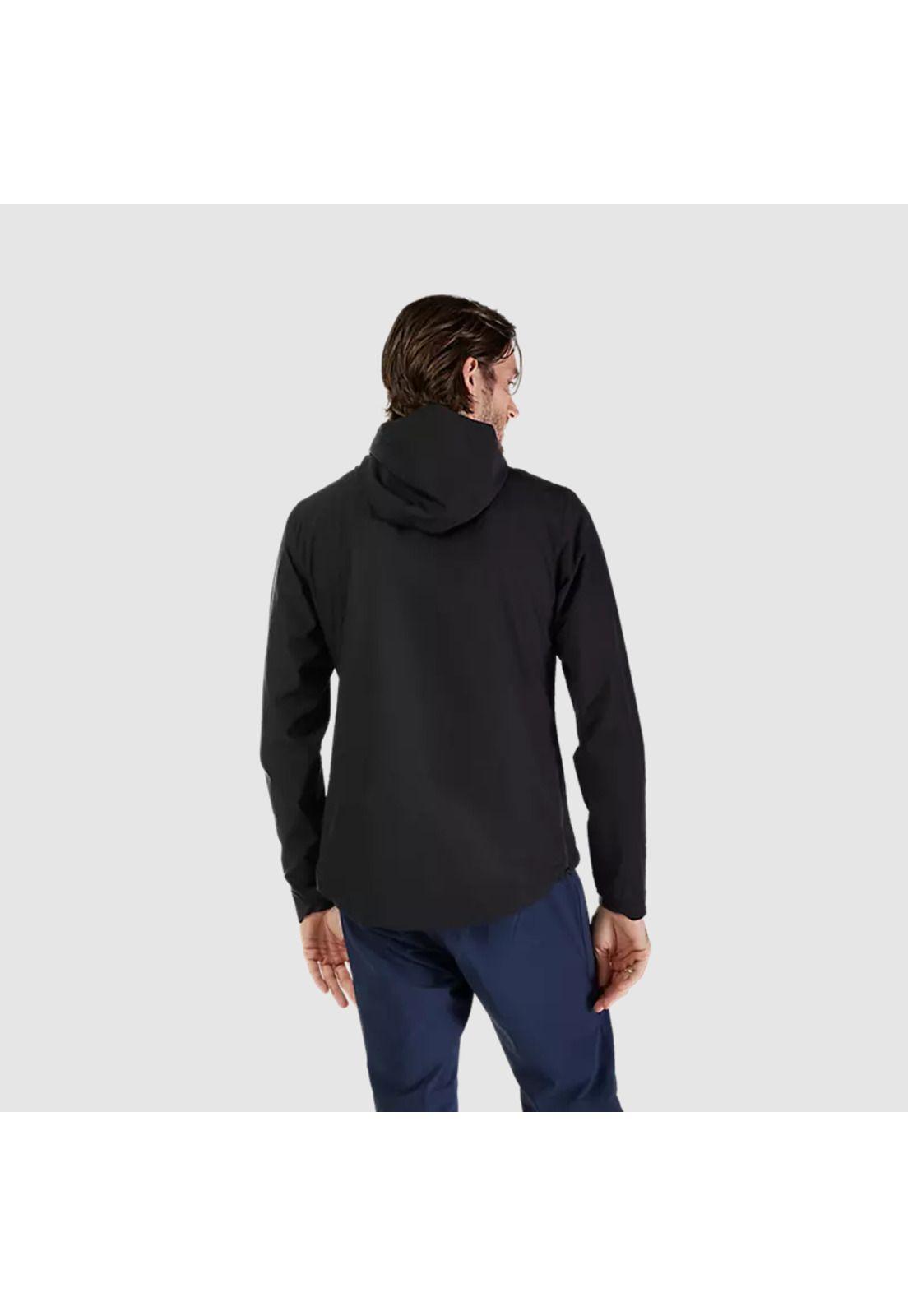 Chaqueta Cortavientos Ranger Negro Fox-3