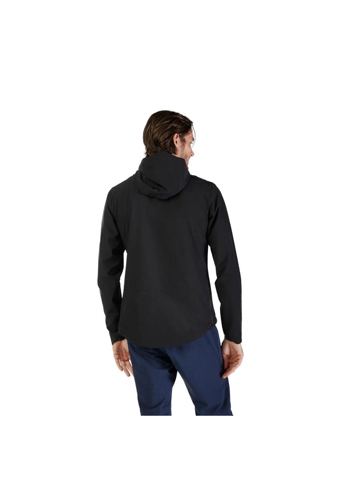 Chaqueta Cortaviento Bicicleta Ranger Negro Fox-3
