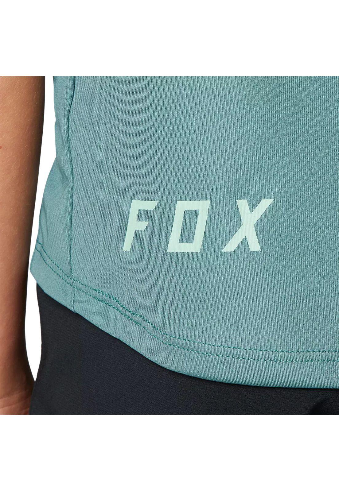 Polera Bicicleta Niño Ranger Celeste Fox-4