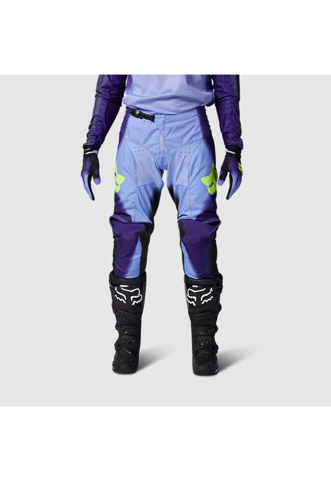 Pantalon Moto 180 Interfere Morado Fox-2