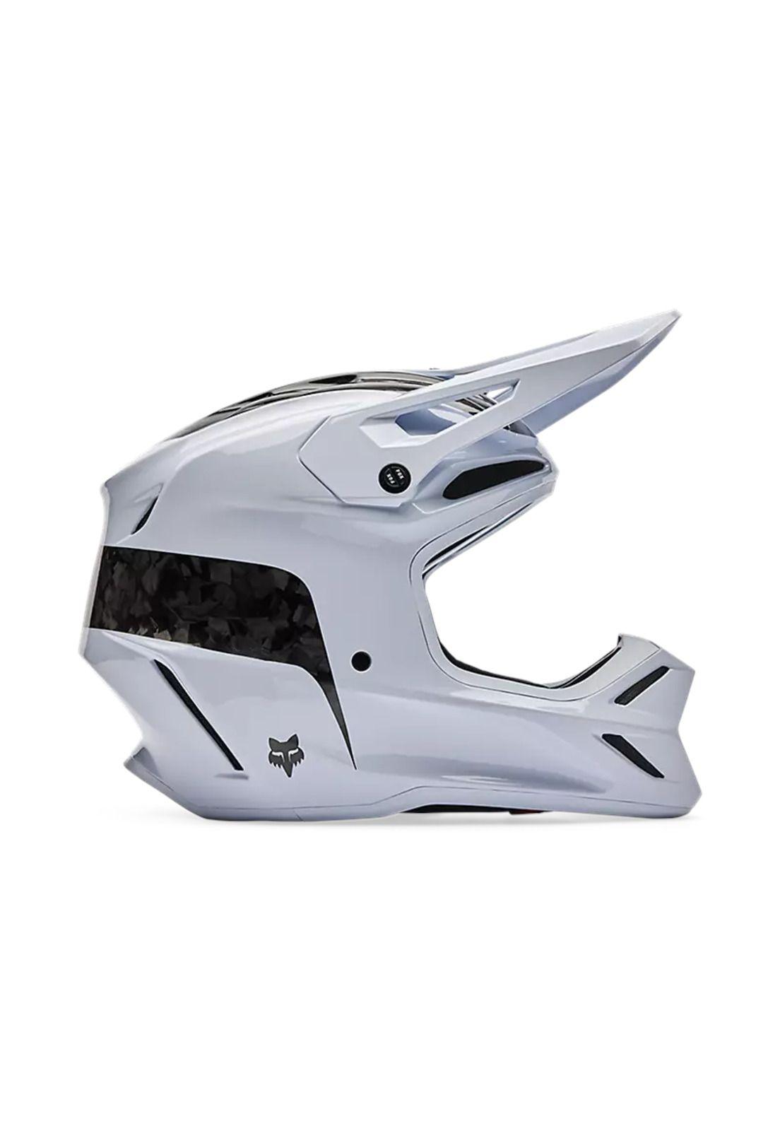 Casco Moto V3 Fracture RS Blanco Fox-0