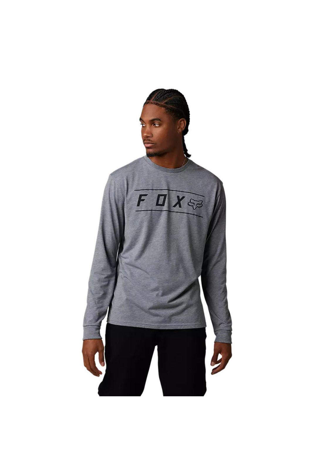Polera Lifestyle Manga Larga Pinnacle Drirelease® Negro Fox-0