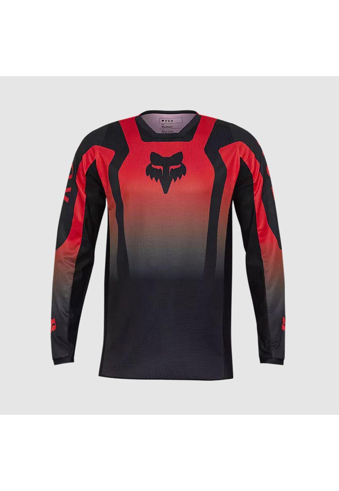 Polera Moto 180 Lean Rojo Fox-0