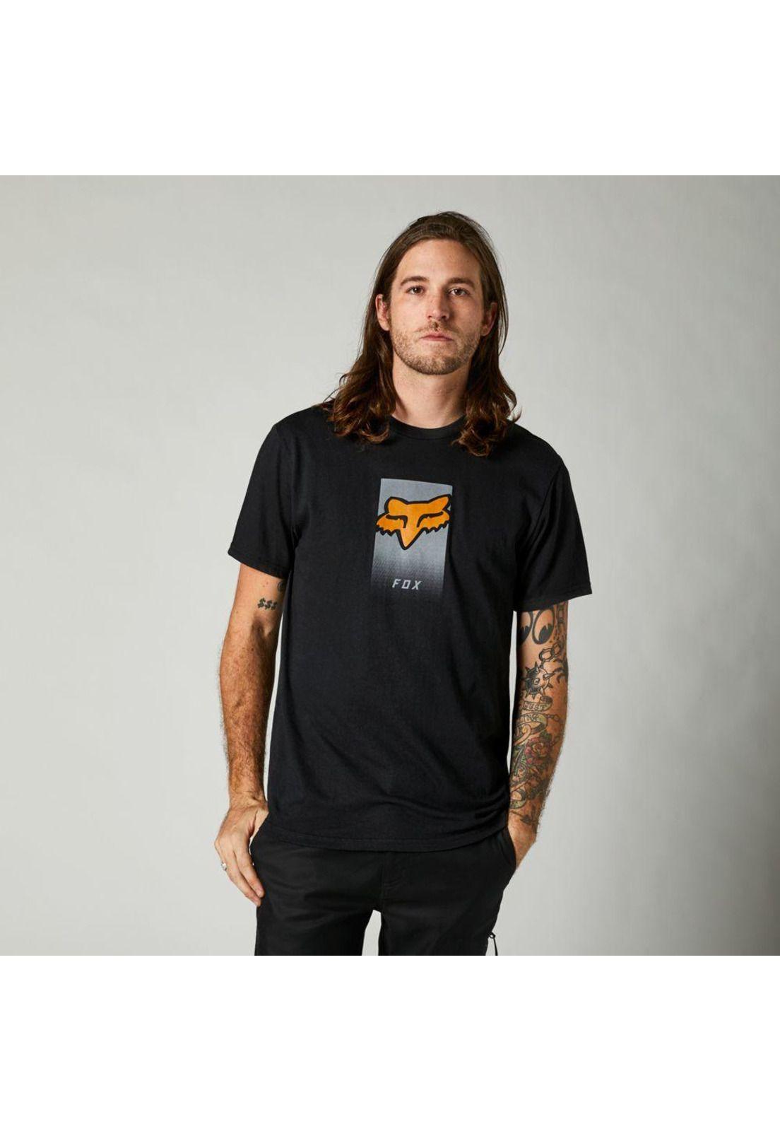 Polera Lifestyle Dier Negro Fox-1