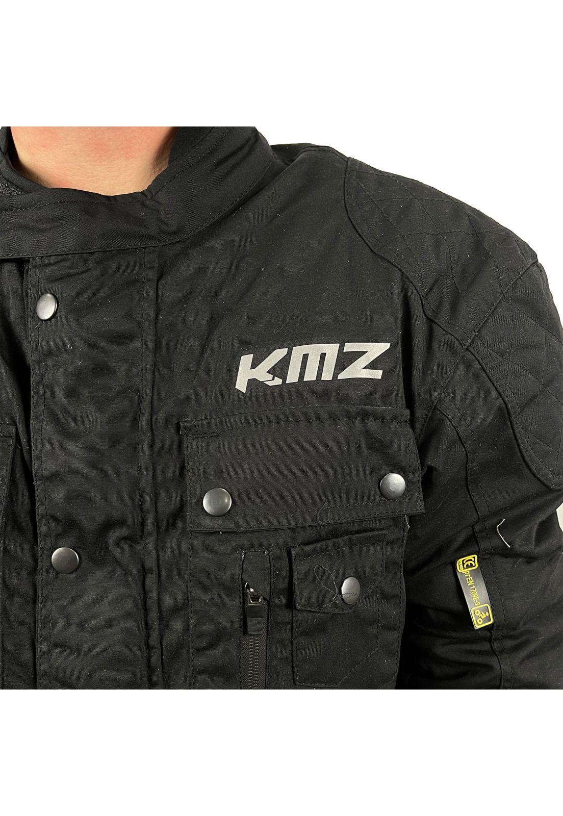 Chaqueta Moto Calle Wax Negro KMZ-4
