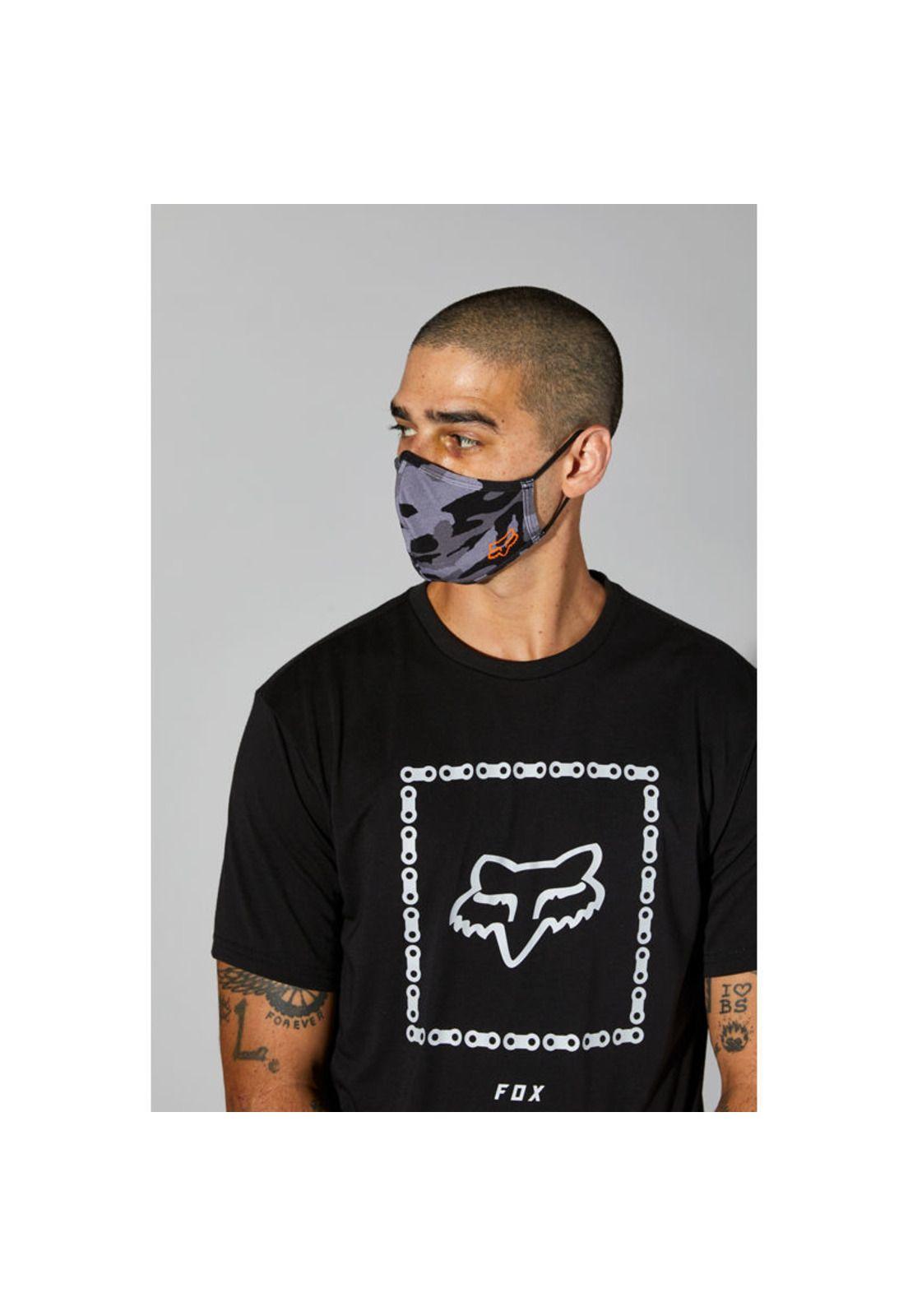 Mascarilla Adulto Fox Negro Camo Fox-1