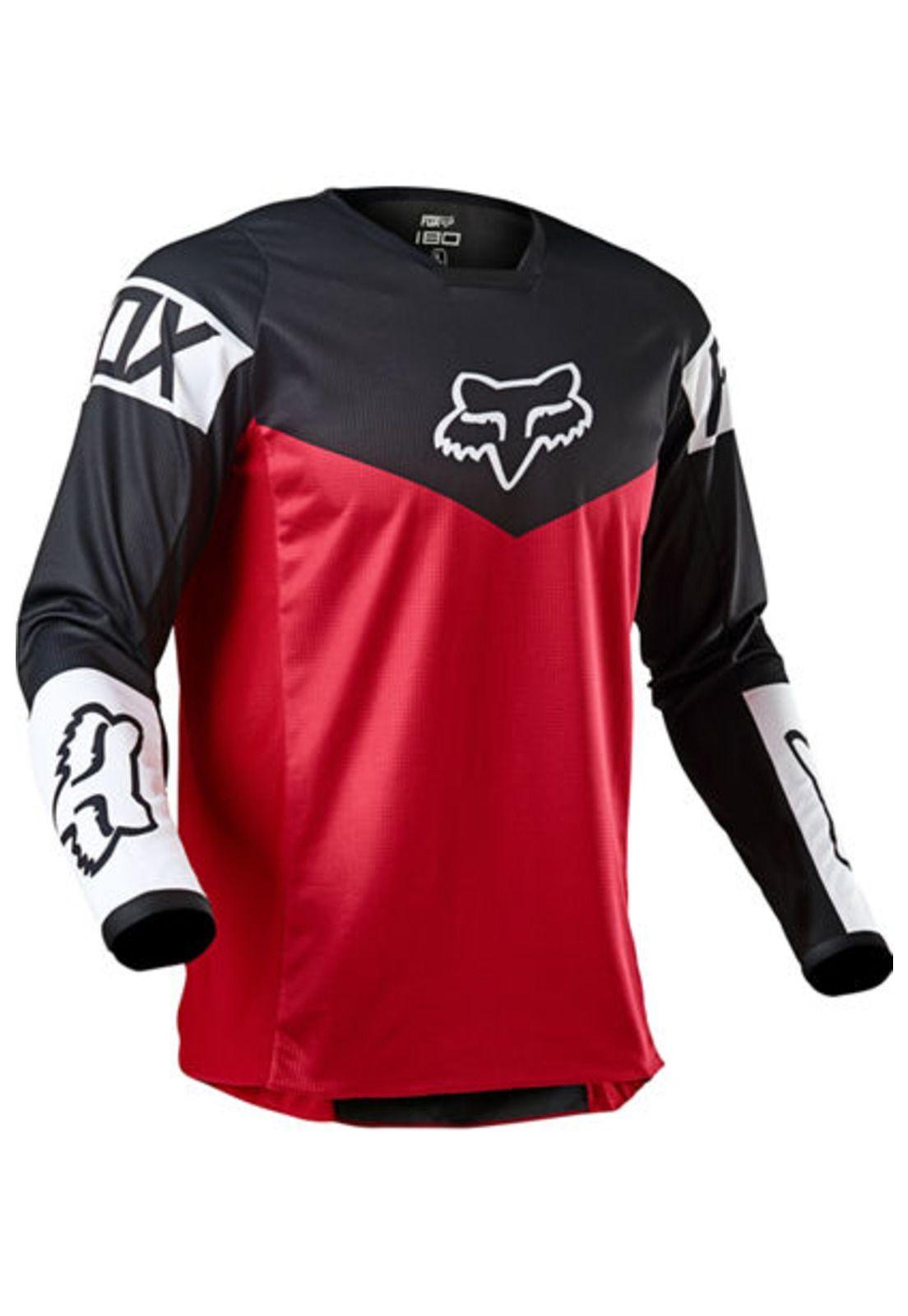 Polera Moto 180 Revn Rojo Fox-1