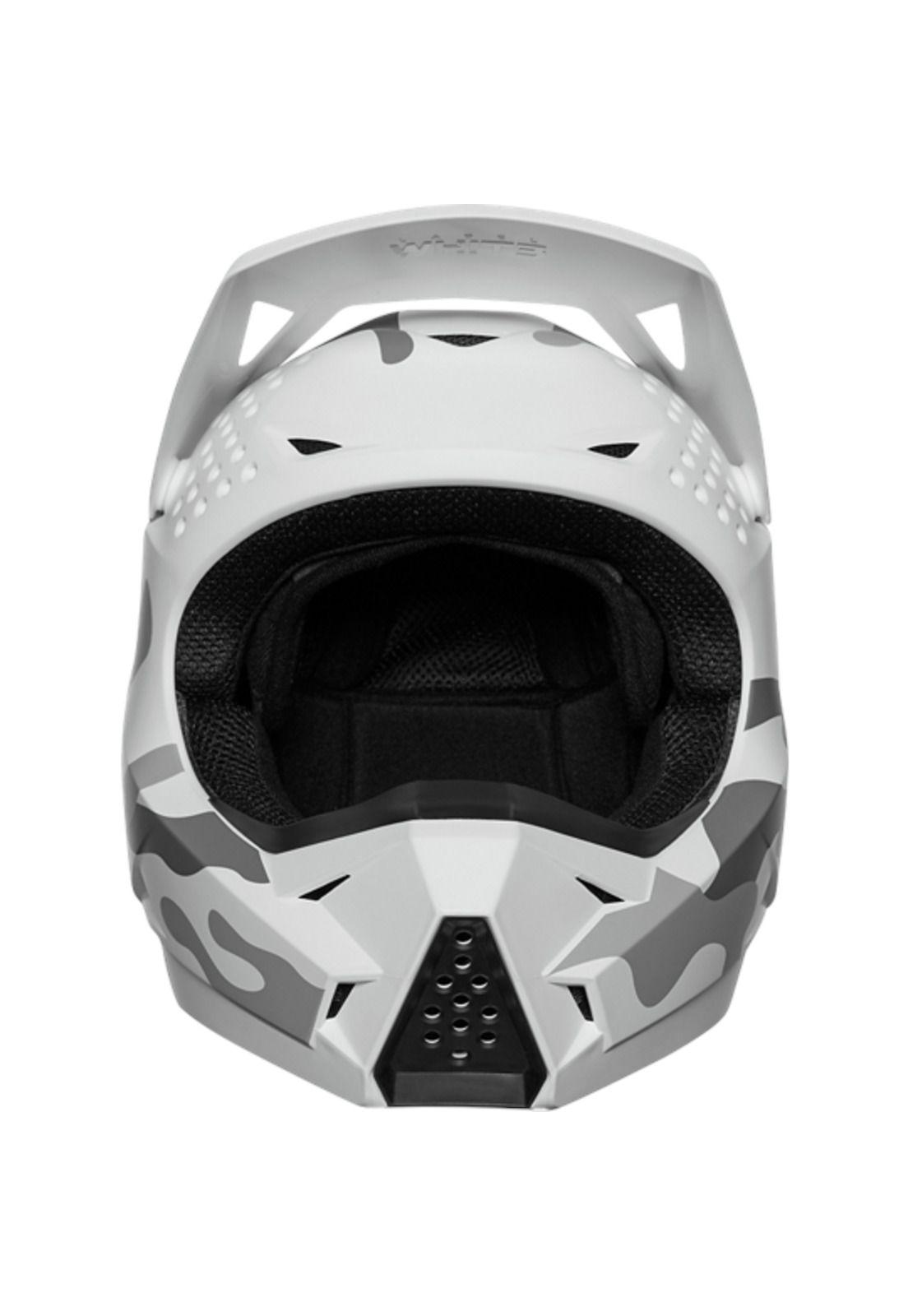 Casco Moto White Blanco Camo Shift-4