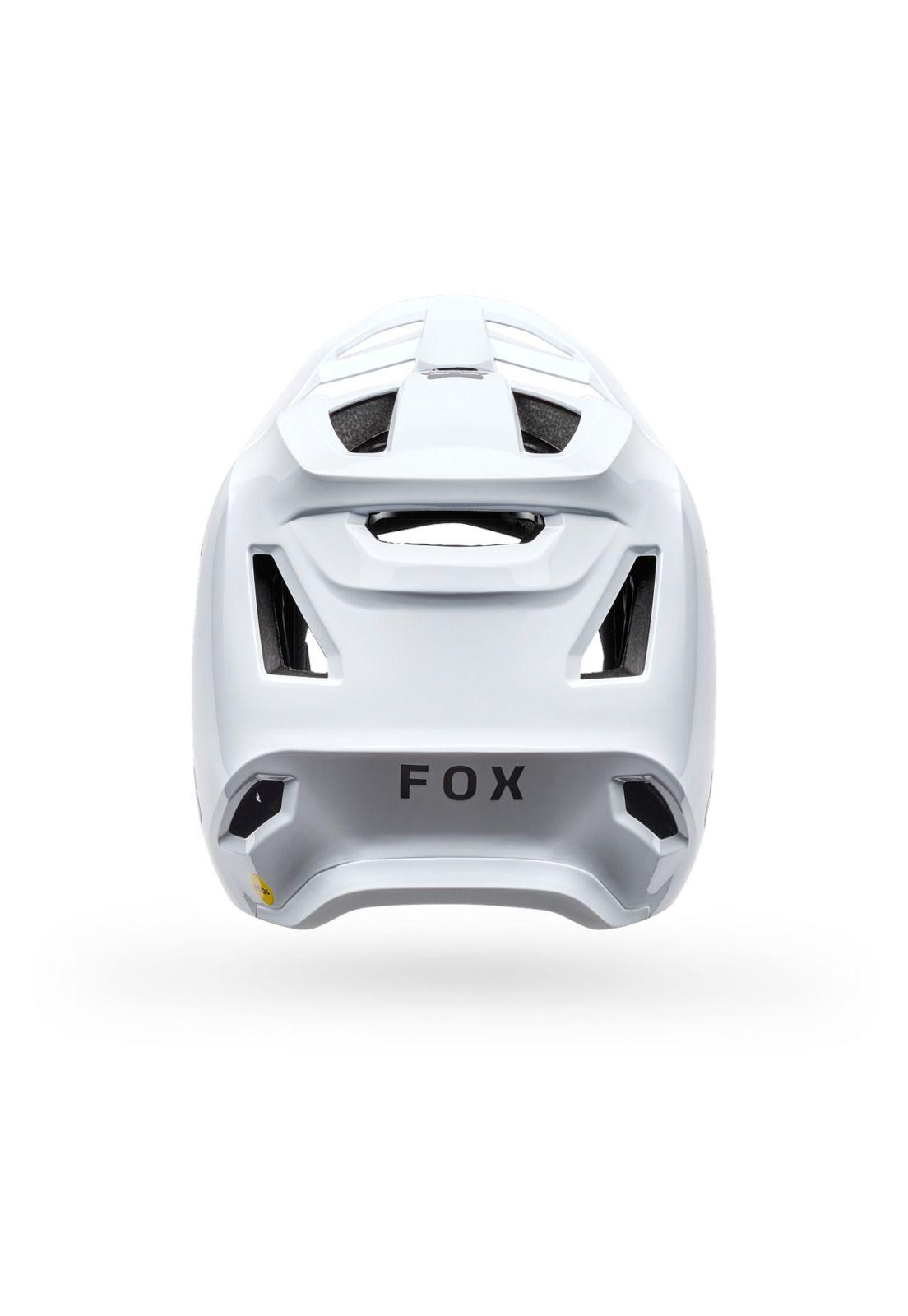 Casco Bicicleta New Rampage Blanco Fox-3