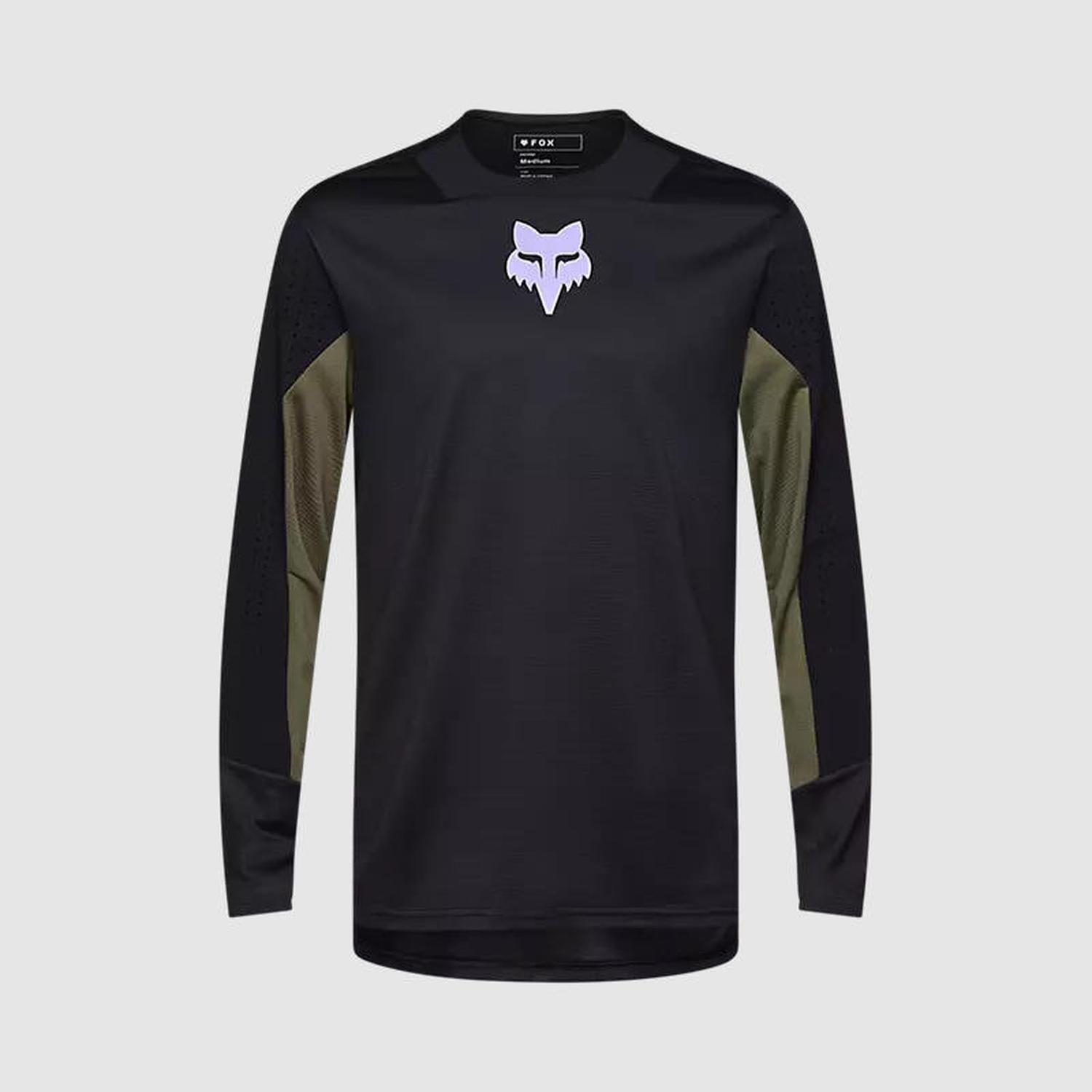 Polera Bicicleta Defend Park Negro Fox-0