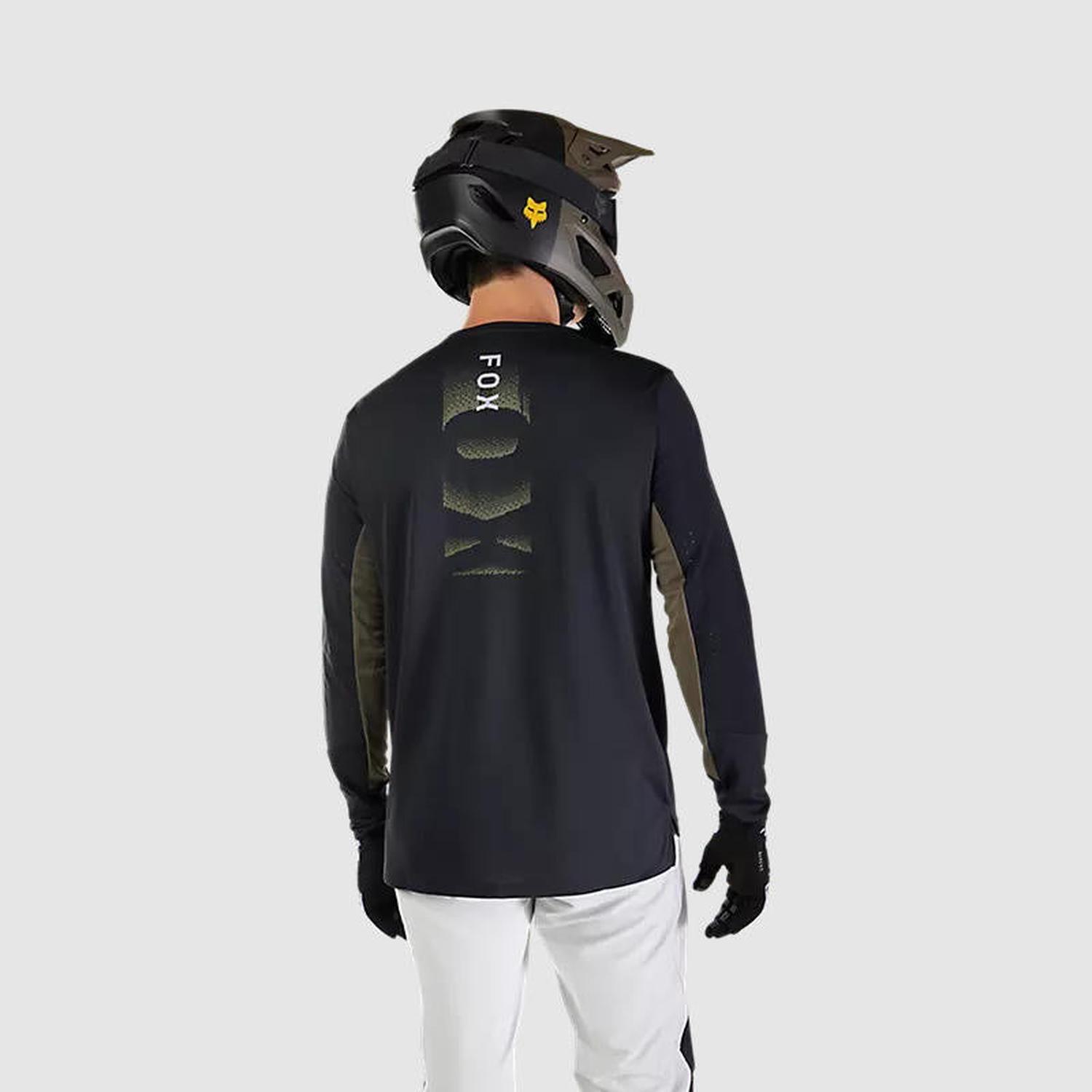 Polera Bicicleta Defend Park Negro Fox-3