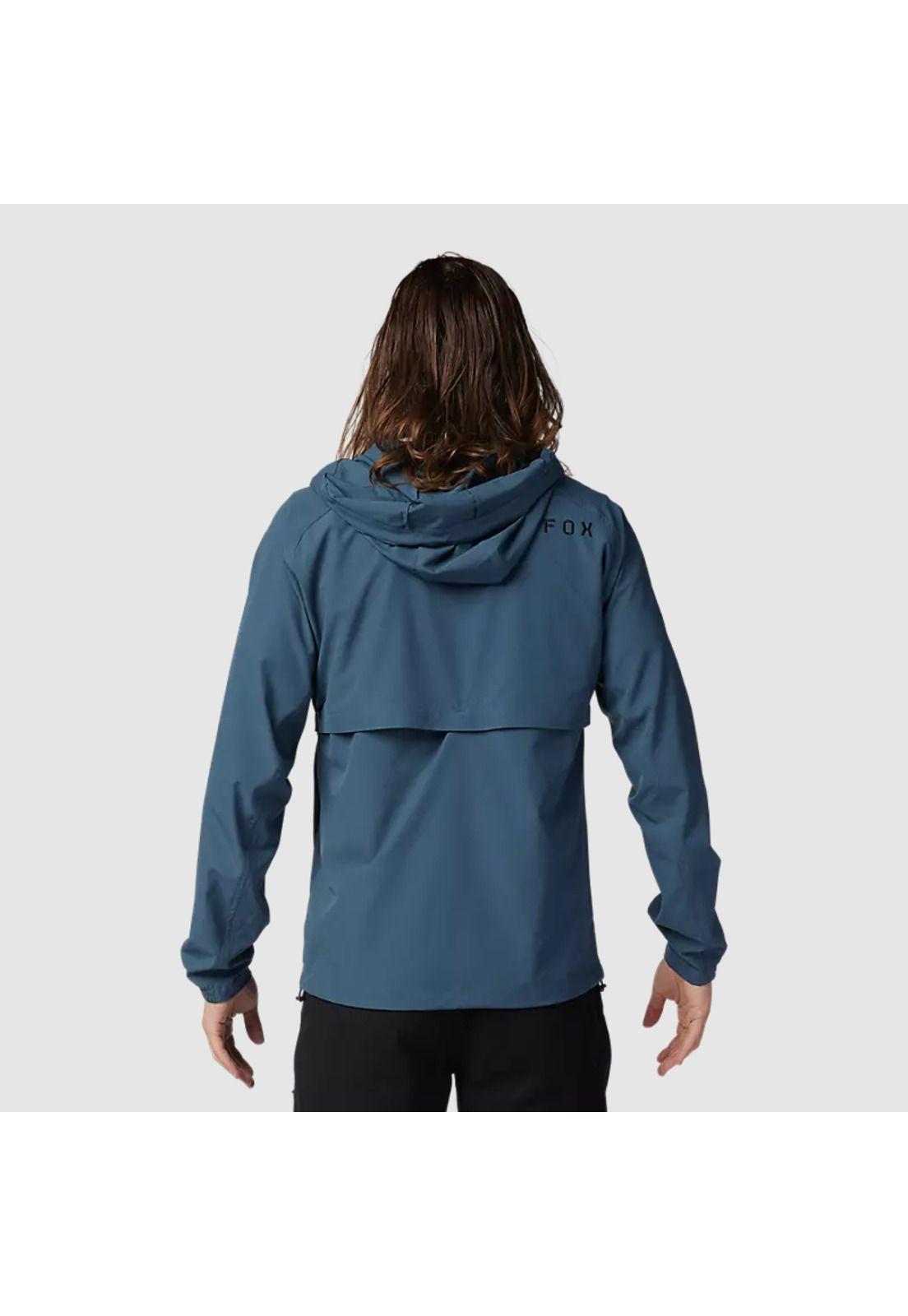 Chaqueta Lifestyle Cortavientos Survivalist Azul Acero Fox-3