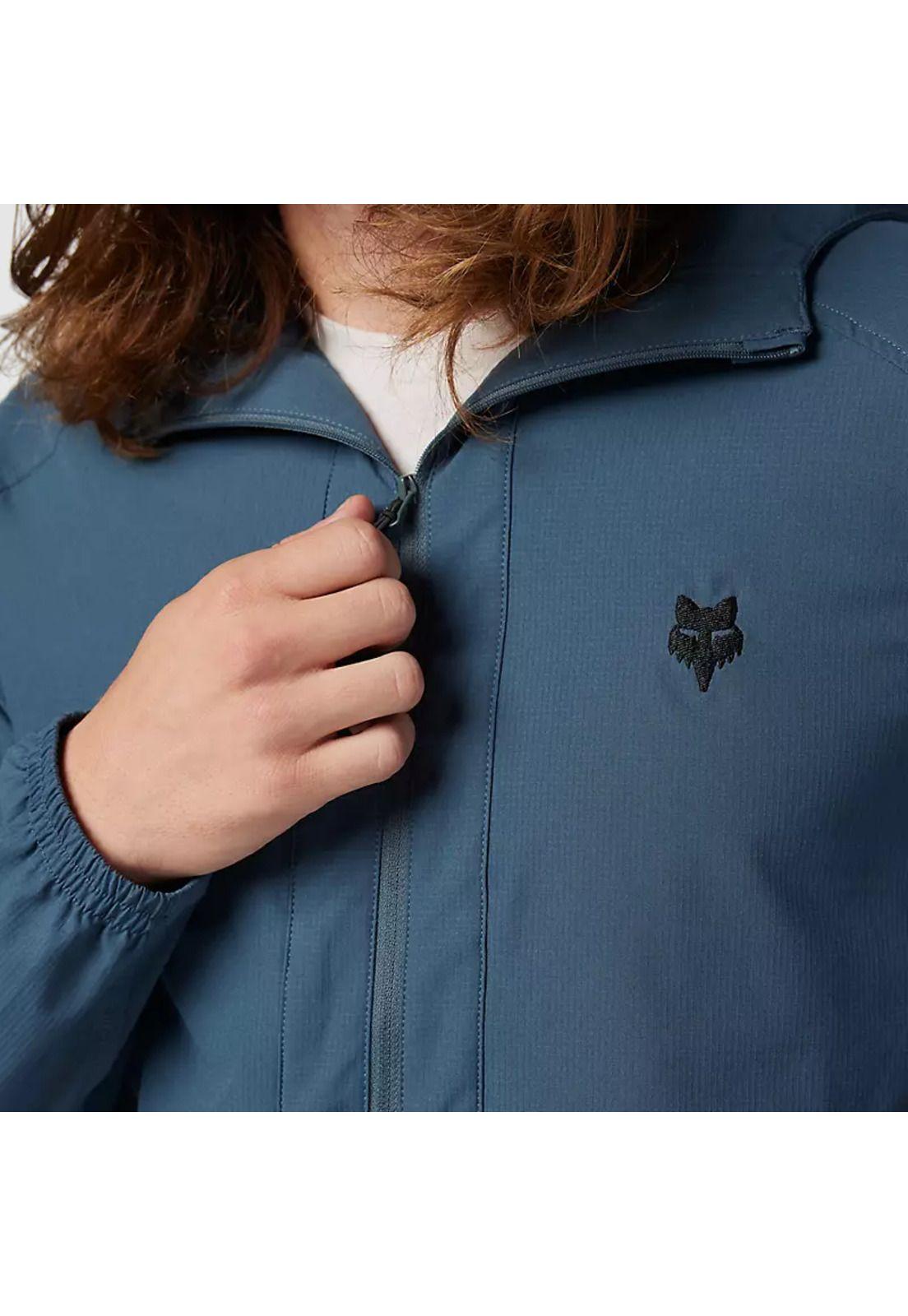 Chaqueta Lifestyle Cortavientos Survivalist Azul Acero Fox-6