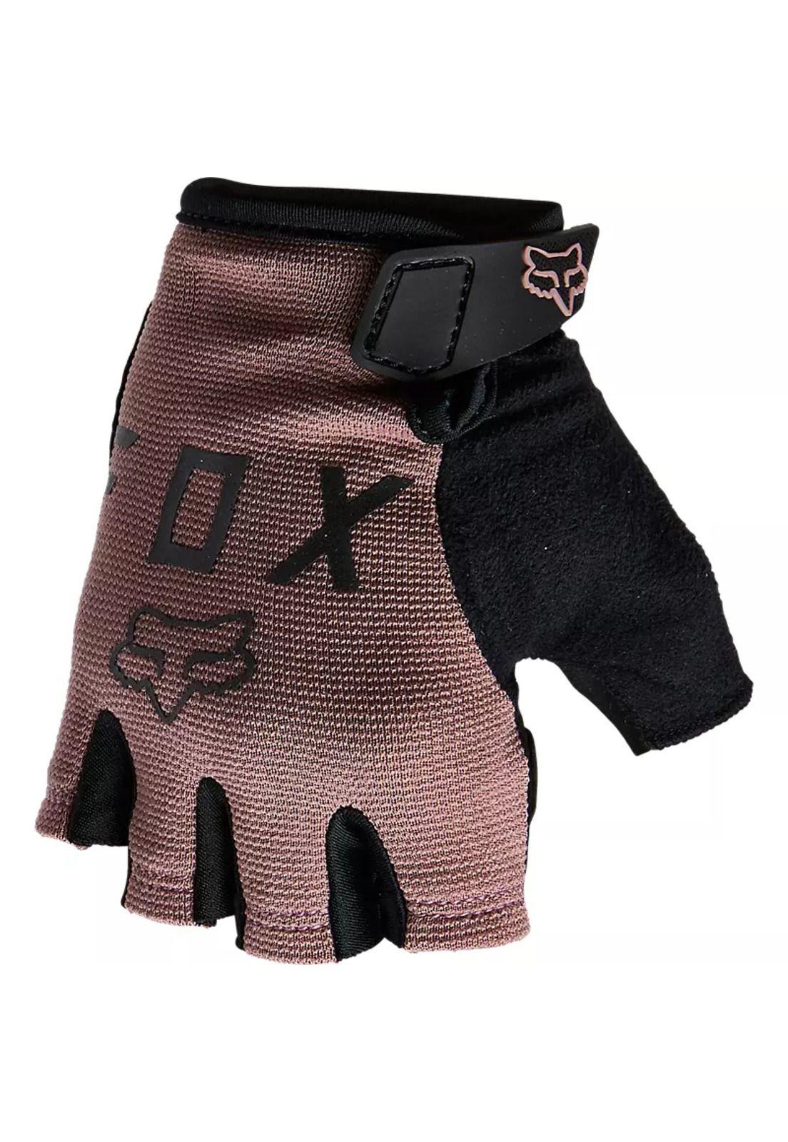 Guantes Bicicleta Mujer Galf Finger Morado Fox-0