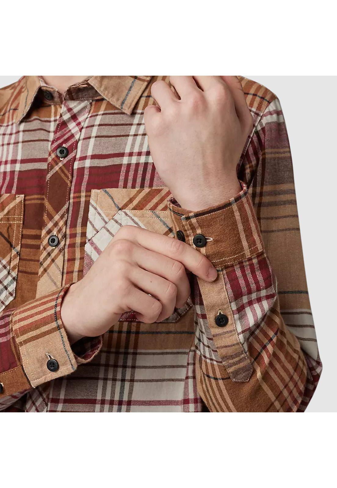 Camisa Lifestyle Turnout Utility Cafe Fox -2