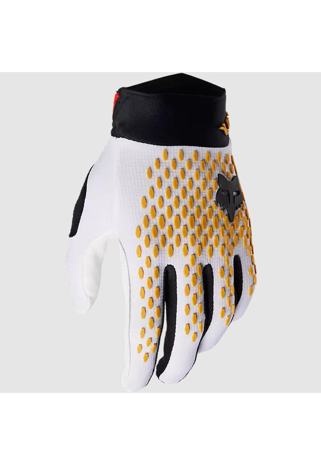 Guantes Bicicleta Defend Race Blanco Fox-0