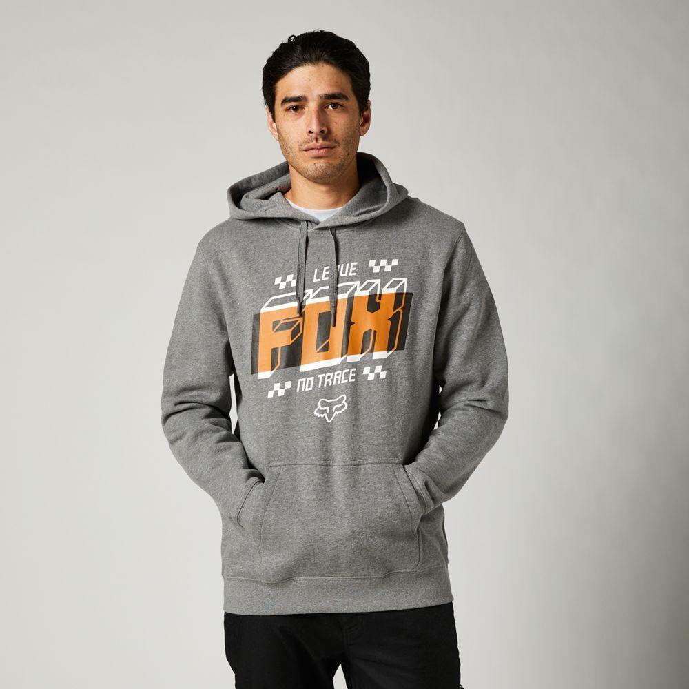 Poleron Lifestyle Fullstop Pullover Gris Fox-0