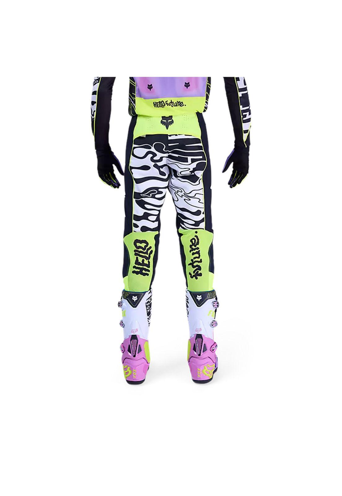 Pantalon Moto Flexair Image Phantom Limited Edition Azul Fox-2