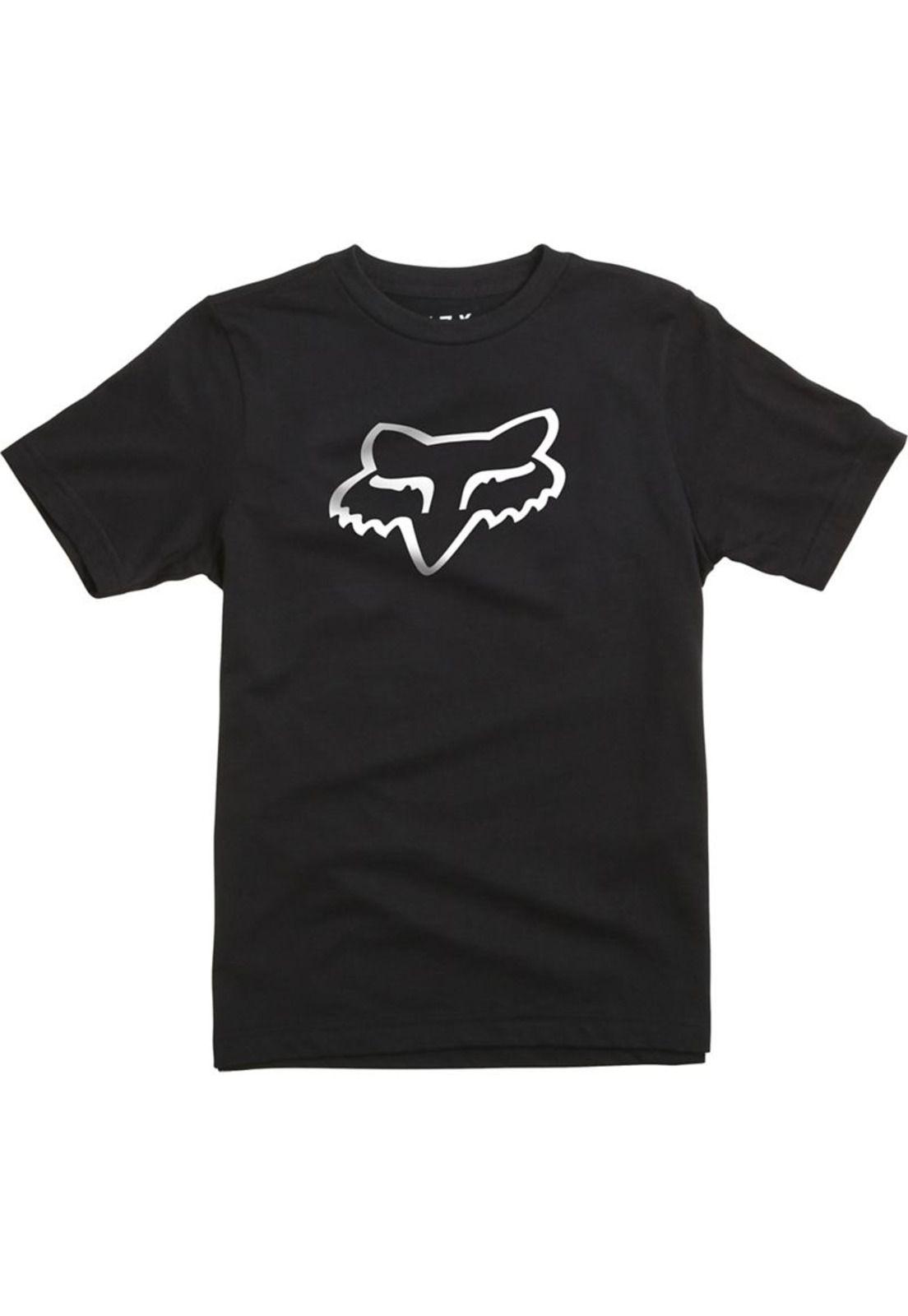 Polera Lifestyle Niño Legacy Negro Fox-0