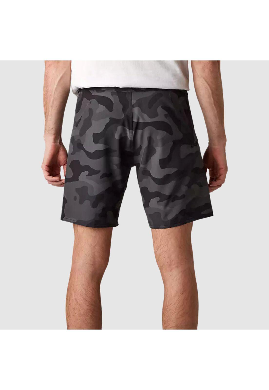 Traje de Baño Lifestyle Overhead Camo Negro Fox-1