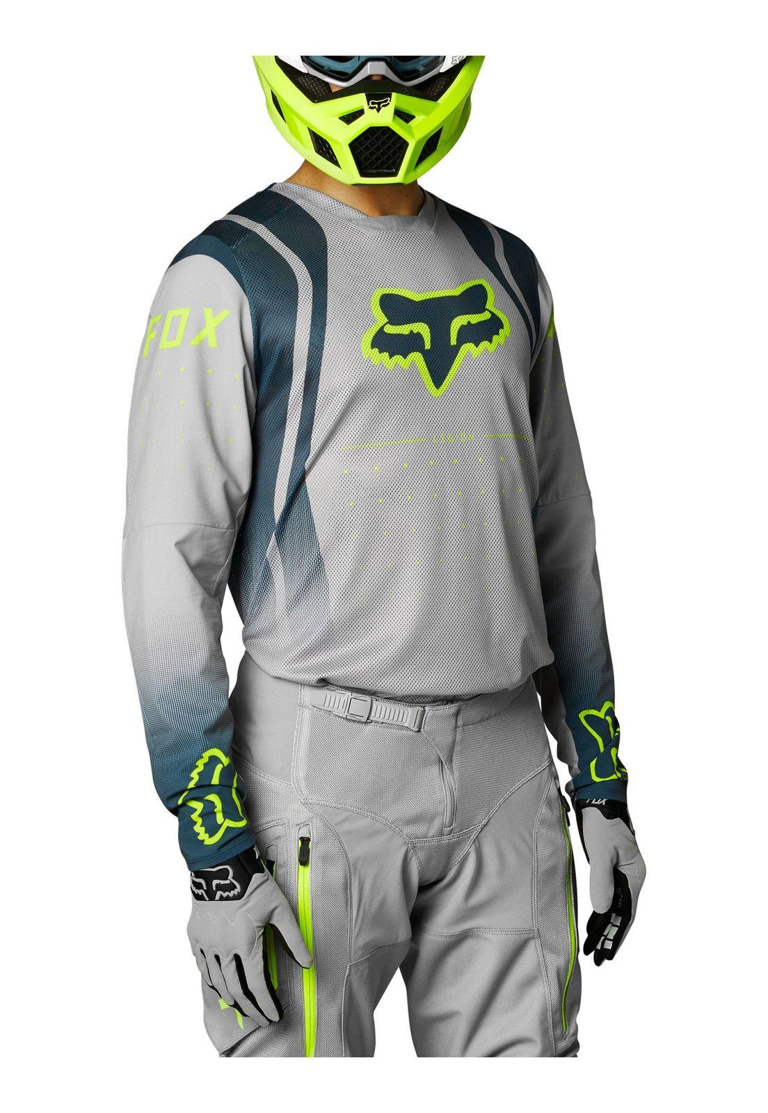 Polera Moto Legion Air Kovent Gris Fox-1