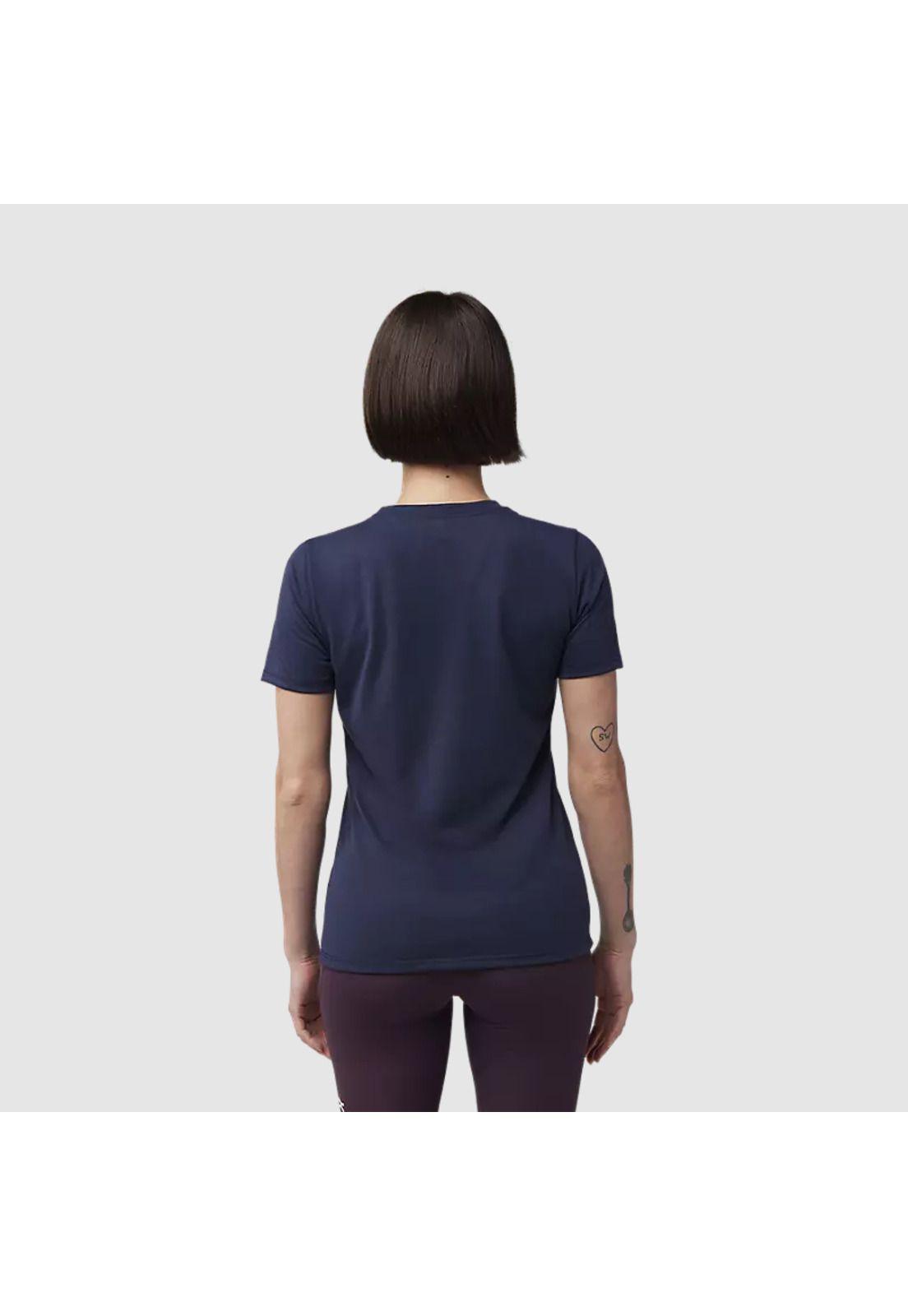Polera Lifestyle Mujer Absolute Azul Marino Fox-1