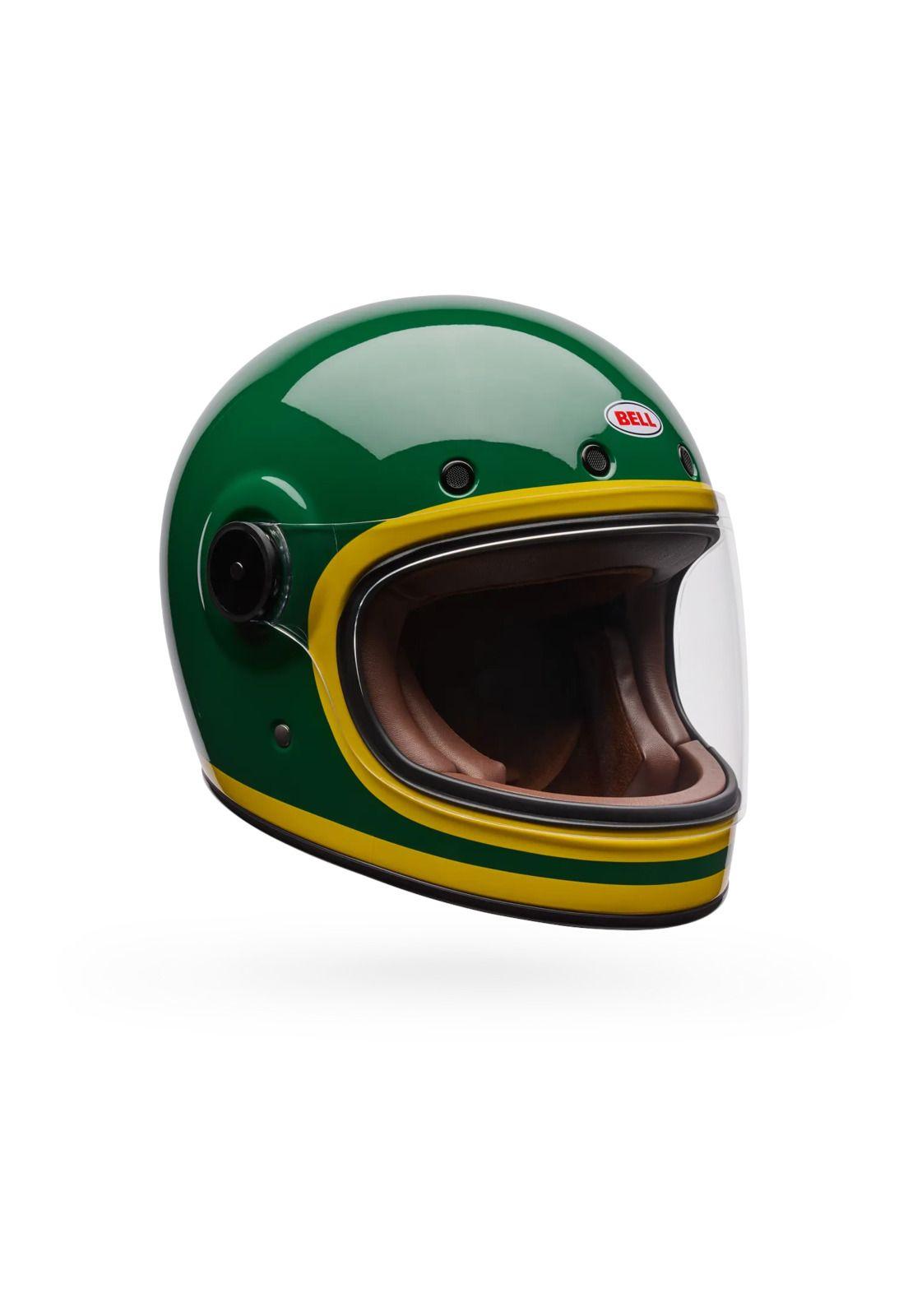 Casco Moto Calle Bullitt GT Lane Verde Oscuro Bell-1