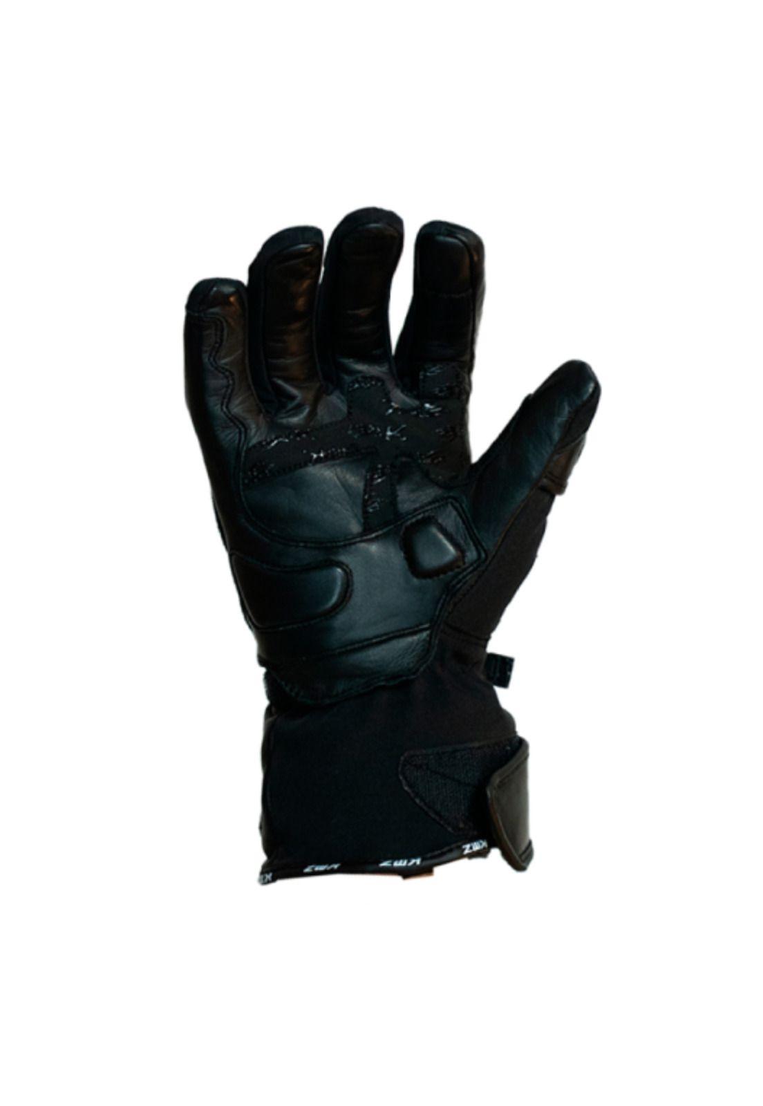 Guantes Moto Calle Savage Nomad Negro Kmz-2