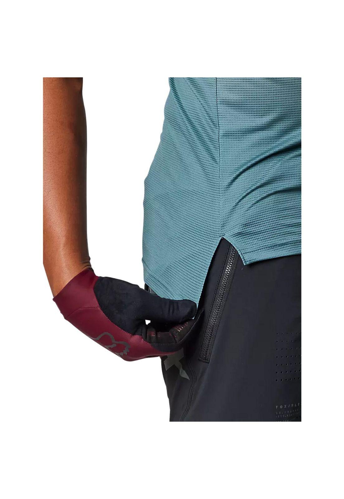 Polera Bicicleta Flexair Esmeralda Fox-5