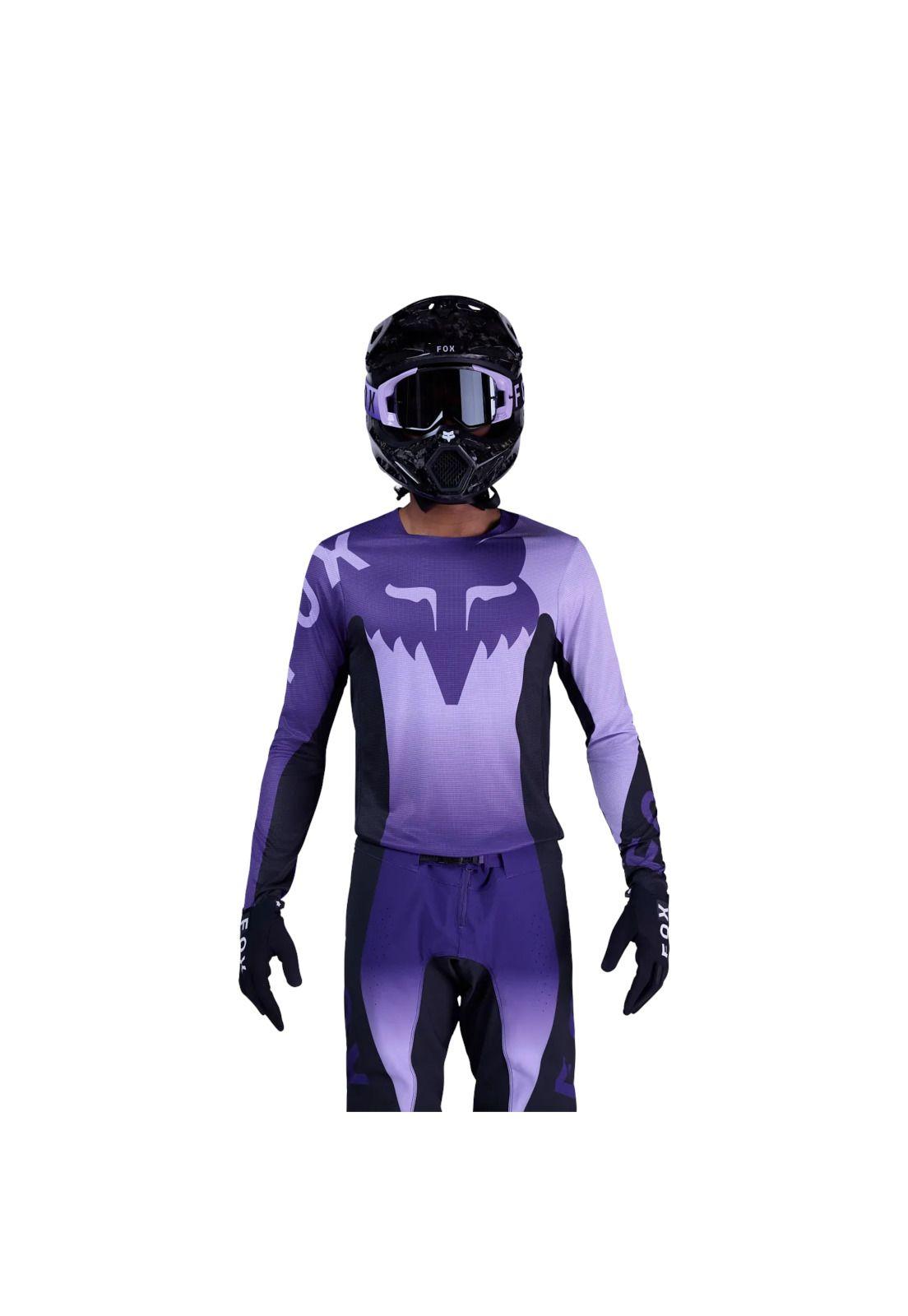 Polera Moto Flexair Spire Morado Fox-2