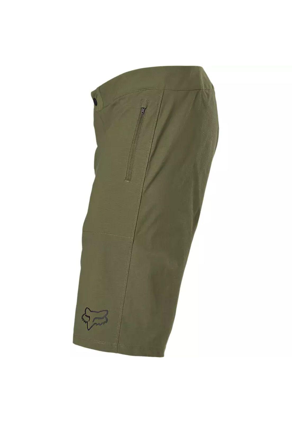 Short Bicicleta Ranger con Forro Verde Fox-3