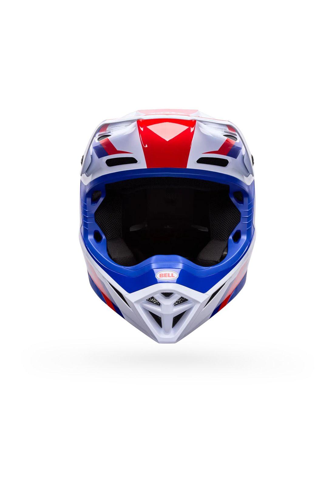 Casco Moto MX-10 Mips Dyno Rojo/Blanco Bell-2