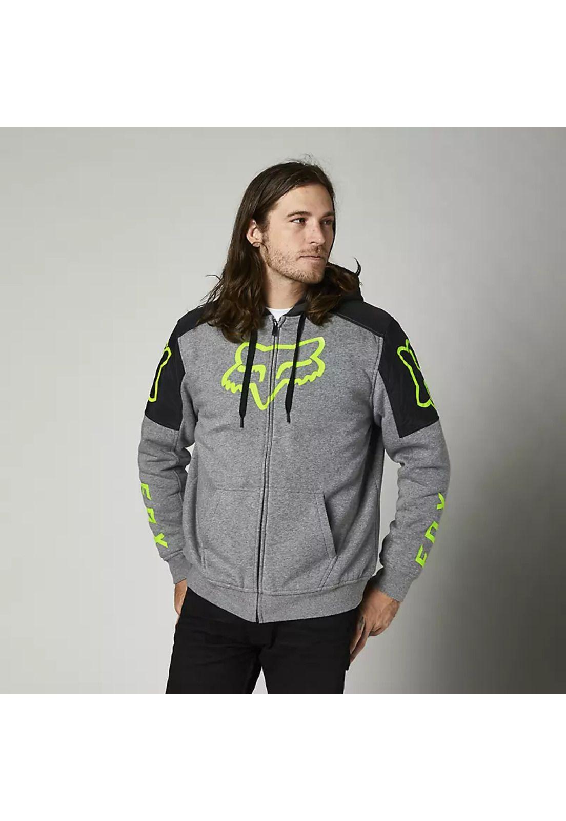 Poleron Lifestyle Paydirt Sasquatch Gris Fox-0