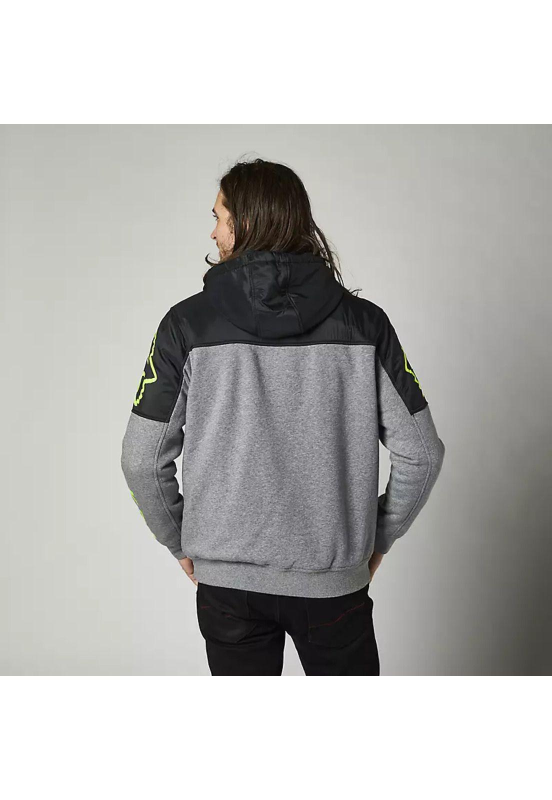 Poleron Lifestyle Paydirt Sasquatch Gris Fox-1
