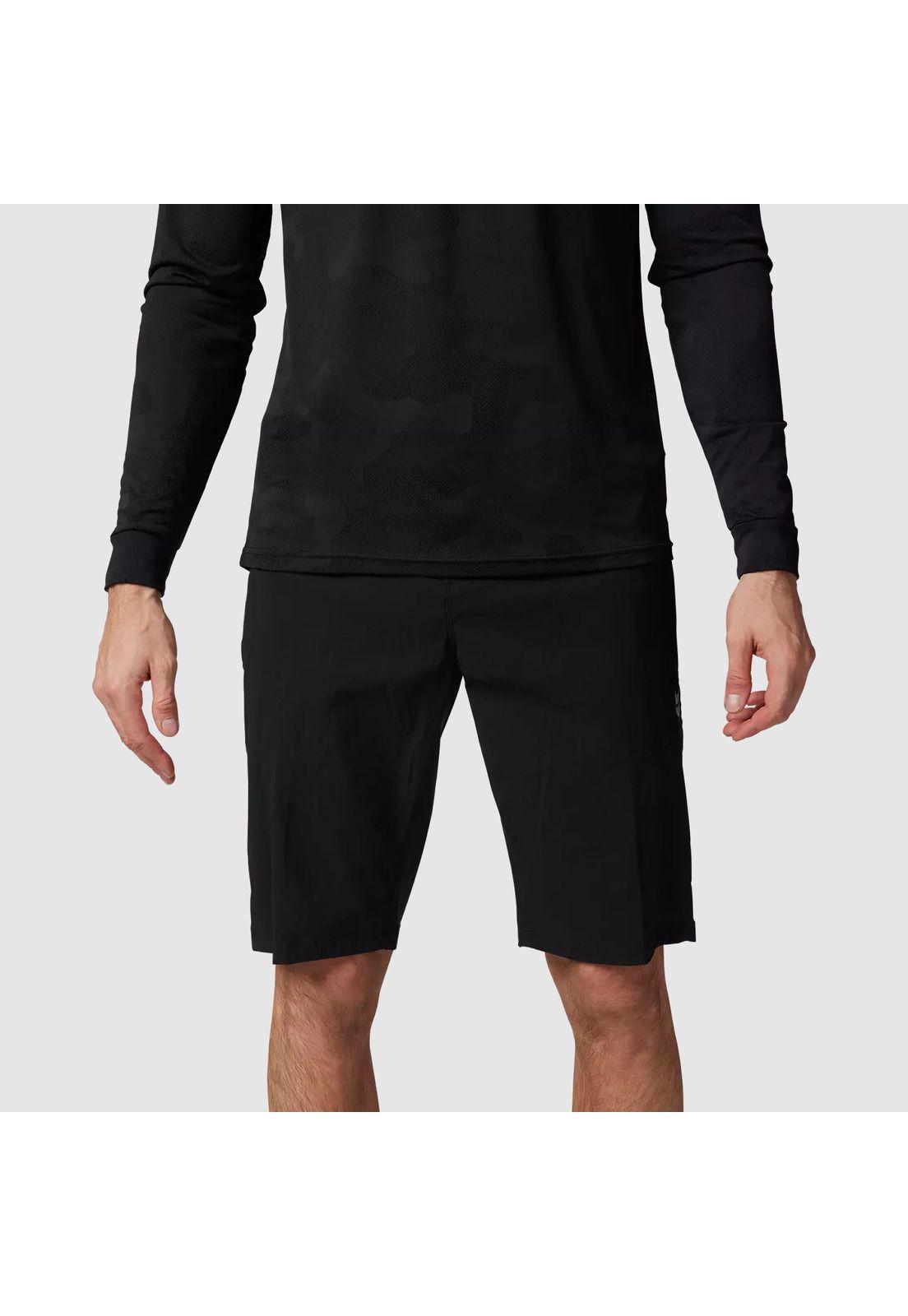 Short Bicicleta Ranger Negro/Negro Fox-0