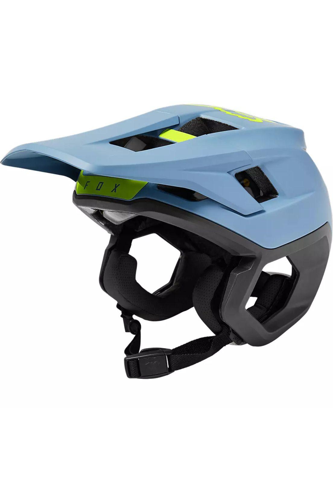 Casco Bicicleta Dropframe Pro Azul Fox-1