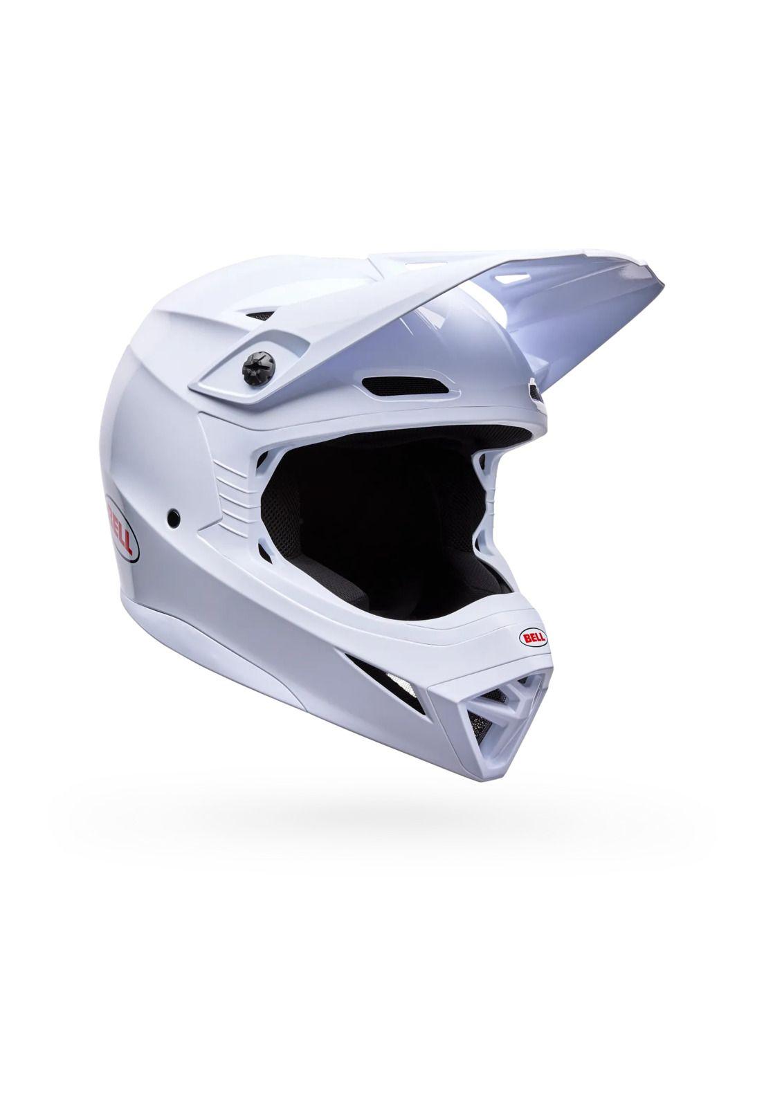 Casco Moto MX-10 Mips Solid Blanco Bell-1
