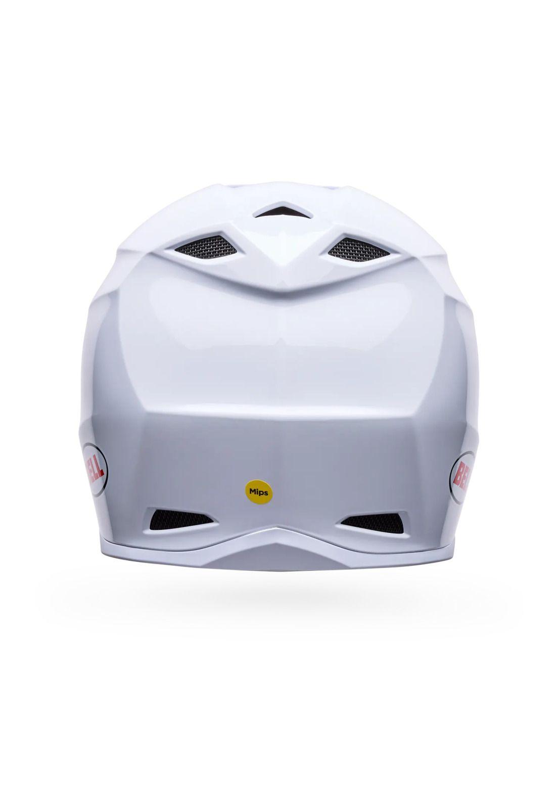 Casco Moto MX-10 Mips Solid Blanco Bell-3