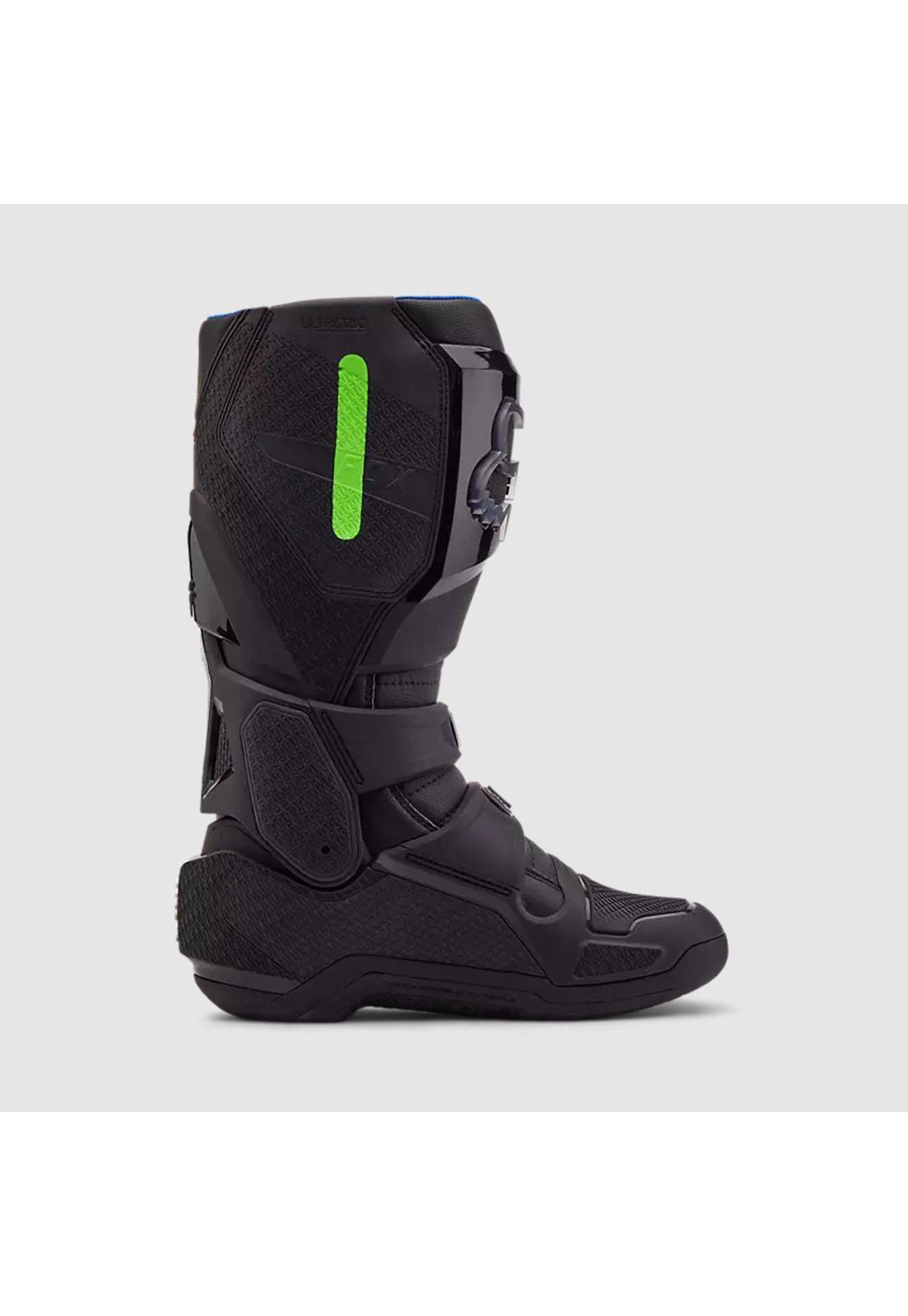 Botas Moto Instinct Edición Limitada 50 Años Negro/Verde Fox-2