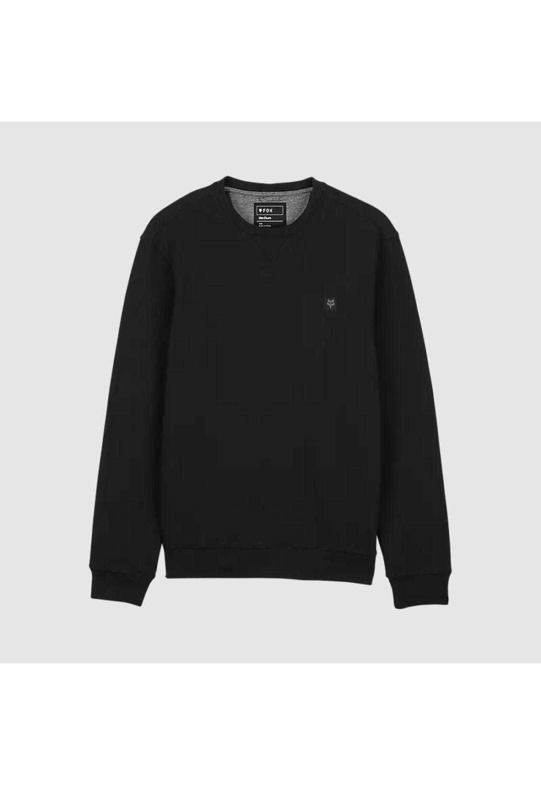 Poleron Lifestyle Level Up Negro/Negro Fox-0
