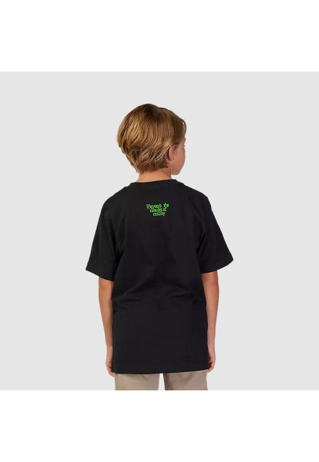 Polera Lifestyle Niño Atlas Negro Fox-1