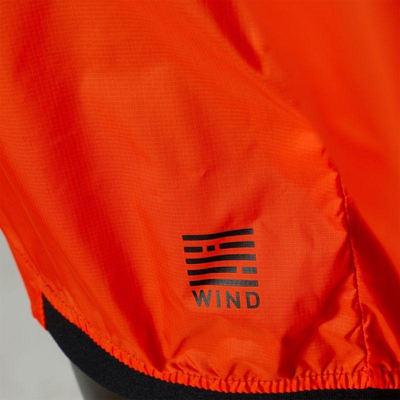 Chaqueta Bicicleta Defend Wind Naranjo Fox-4