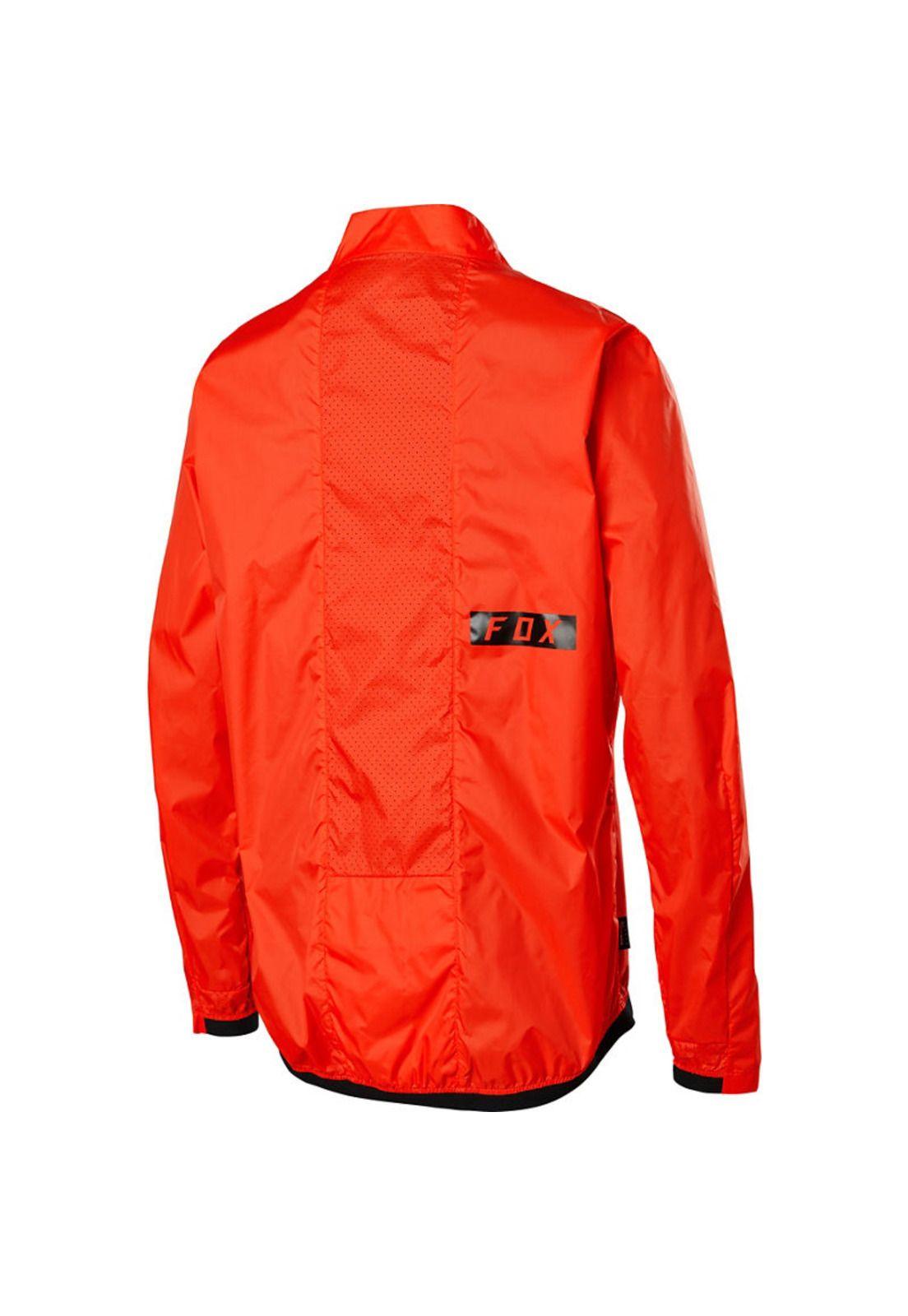 Chaqueta Bicicleta Defend Wind Naranjo Fox-1
