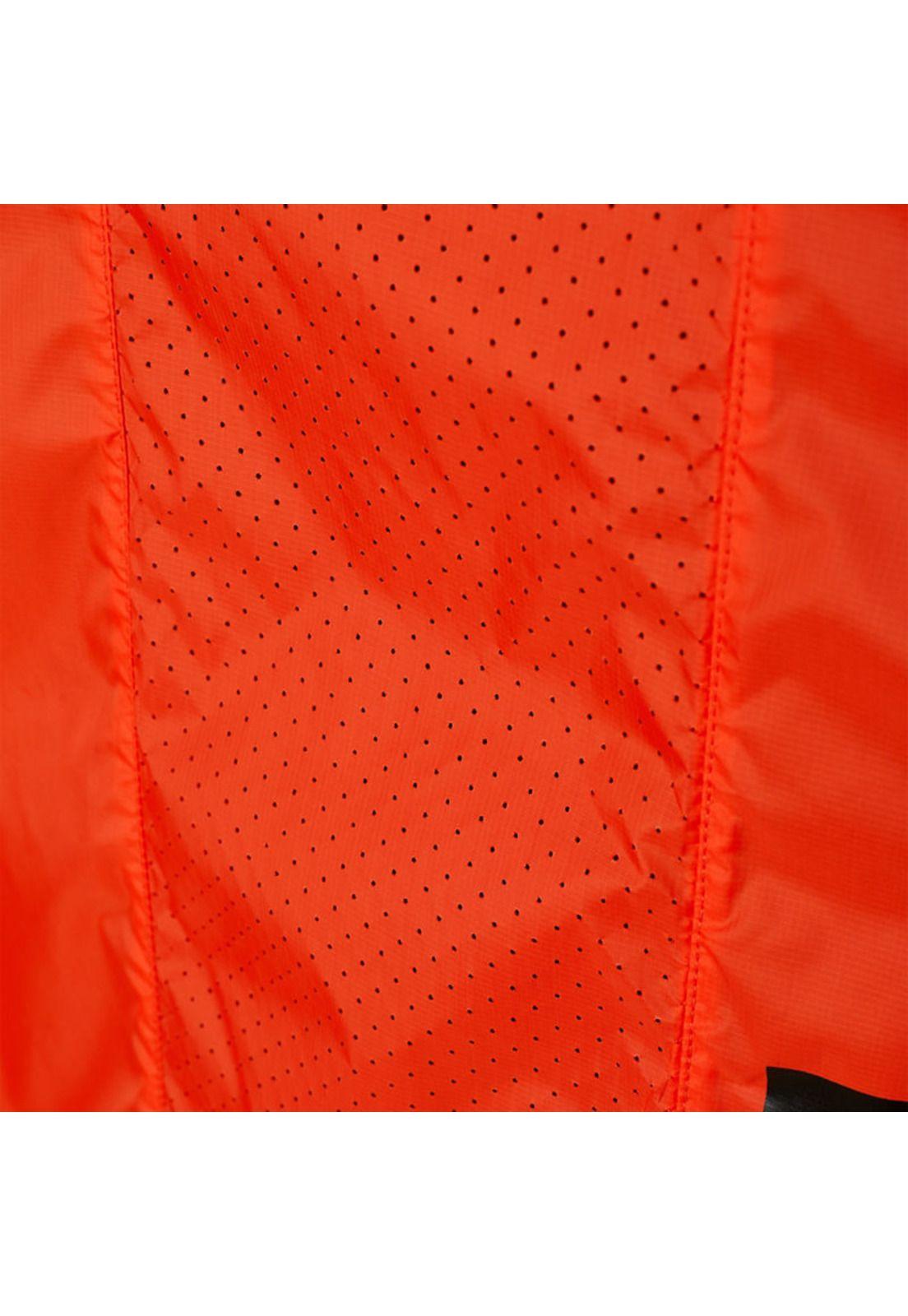 Chaqueta Bicicleta Defend Wind Naranjo Fox-3