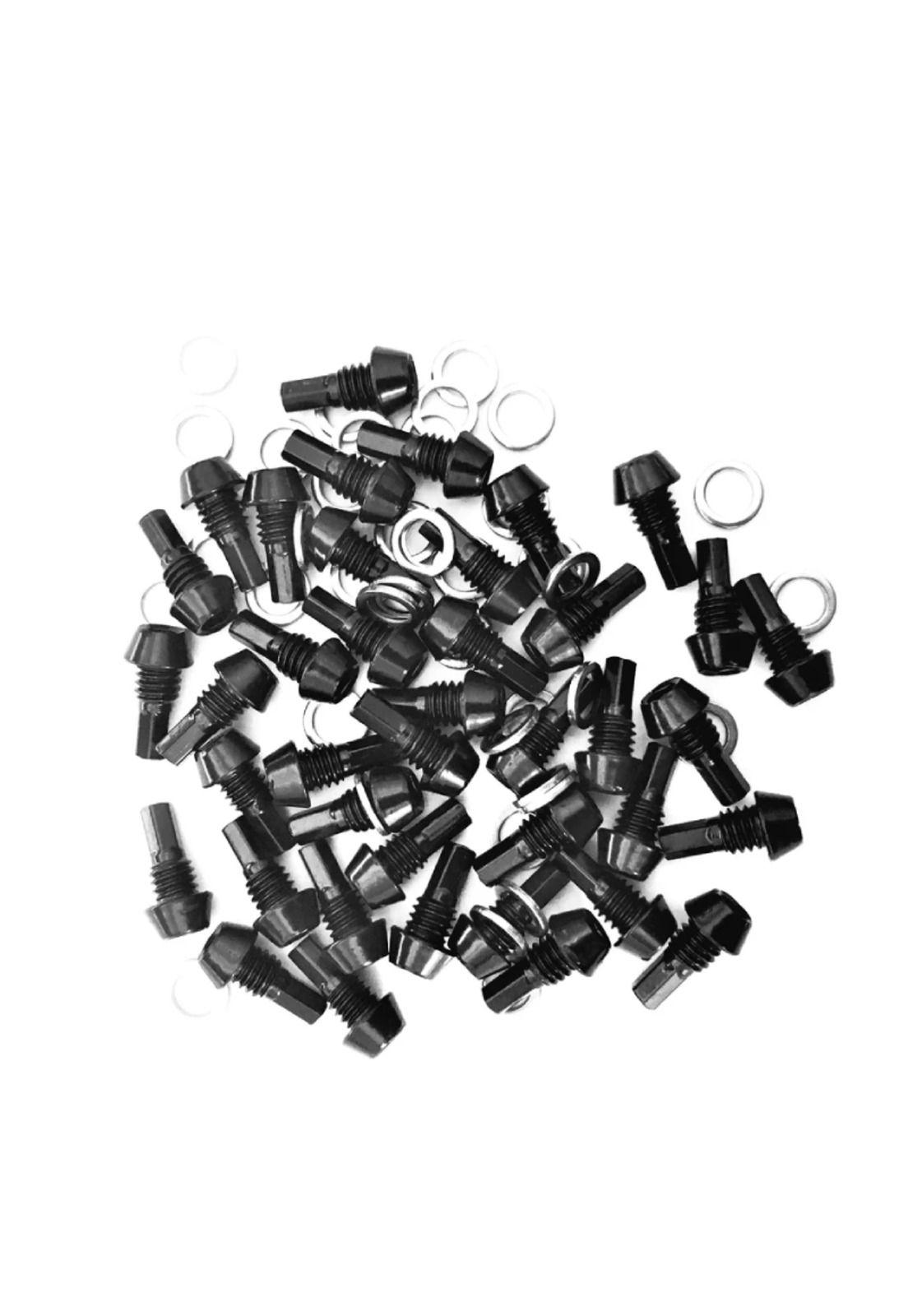 Kit Repuesto Bicicleta Pines Pedal Aluminio Negro One Up-2