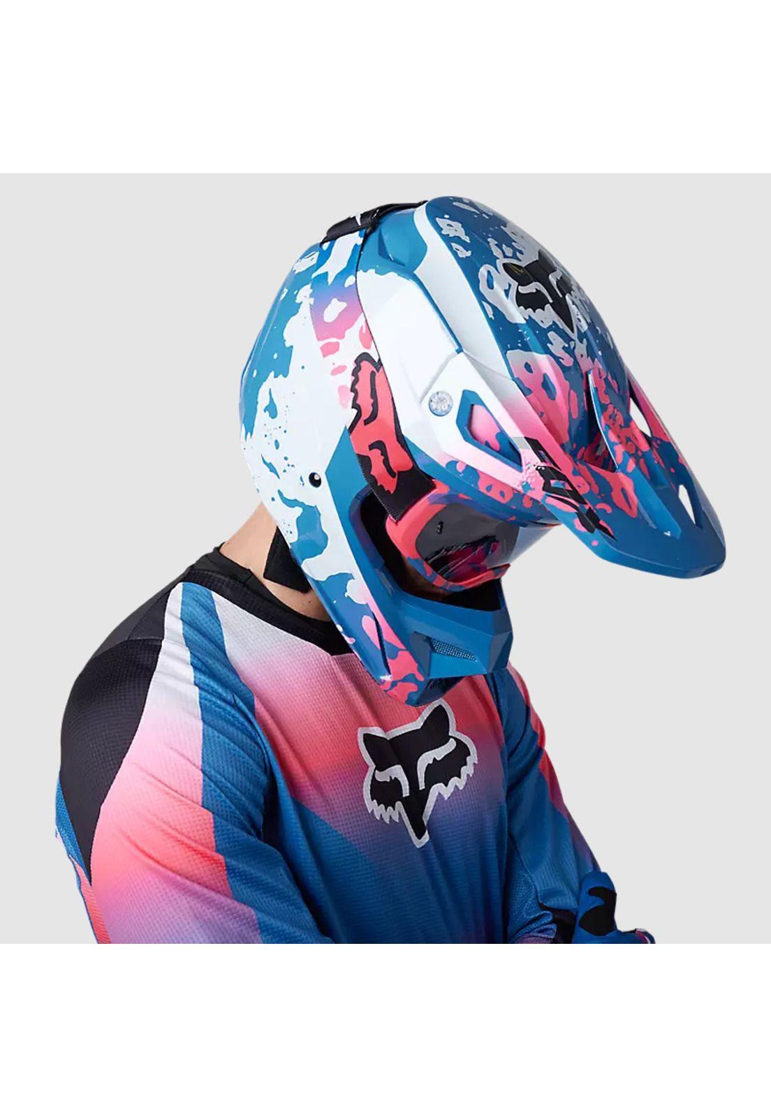 Polera Moto 180 Morphic Celeste Fox-4