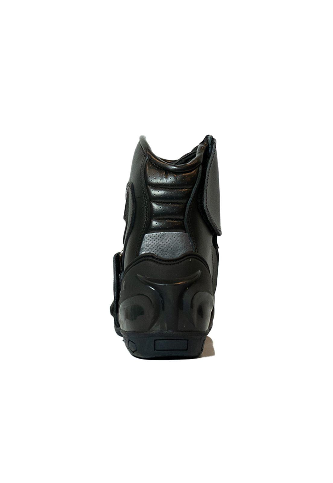 Botas Moto Calle Skipper Negro KMZ-3