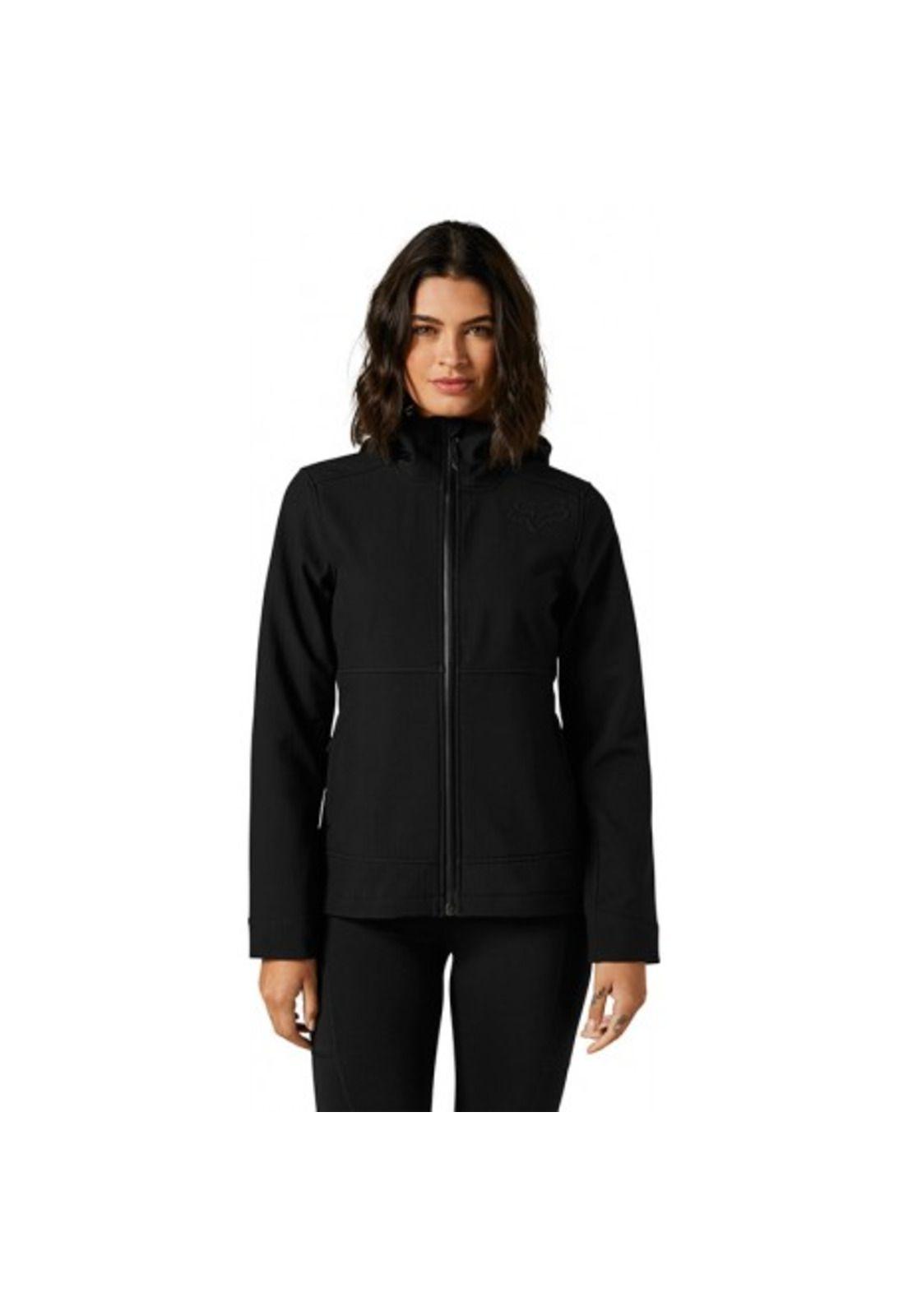 Chaqueta Lifestyle Mujer Softshell Pit Negro Fox-0