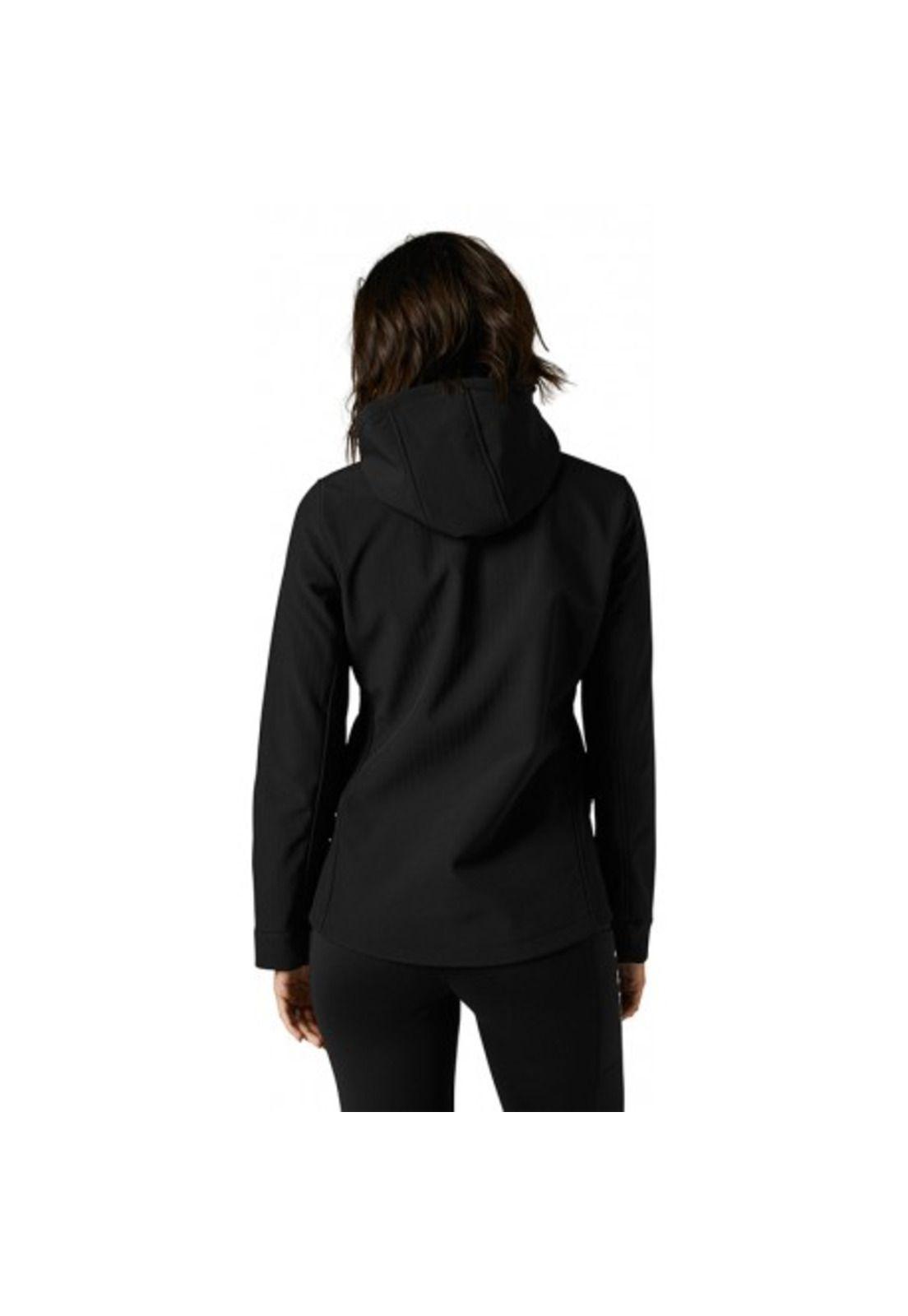 Chaqueta Lifestyle Mujer Softshell Pit Negro Fox-1