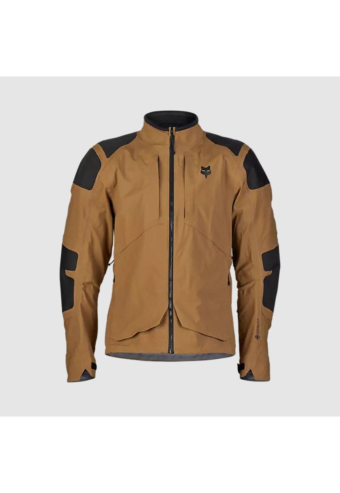 Chaqueta Moto Recon GORE-TEX ADV Impermeable Cafe Fox-0